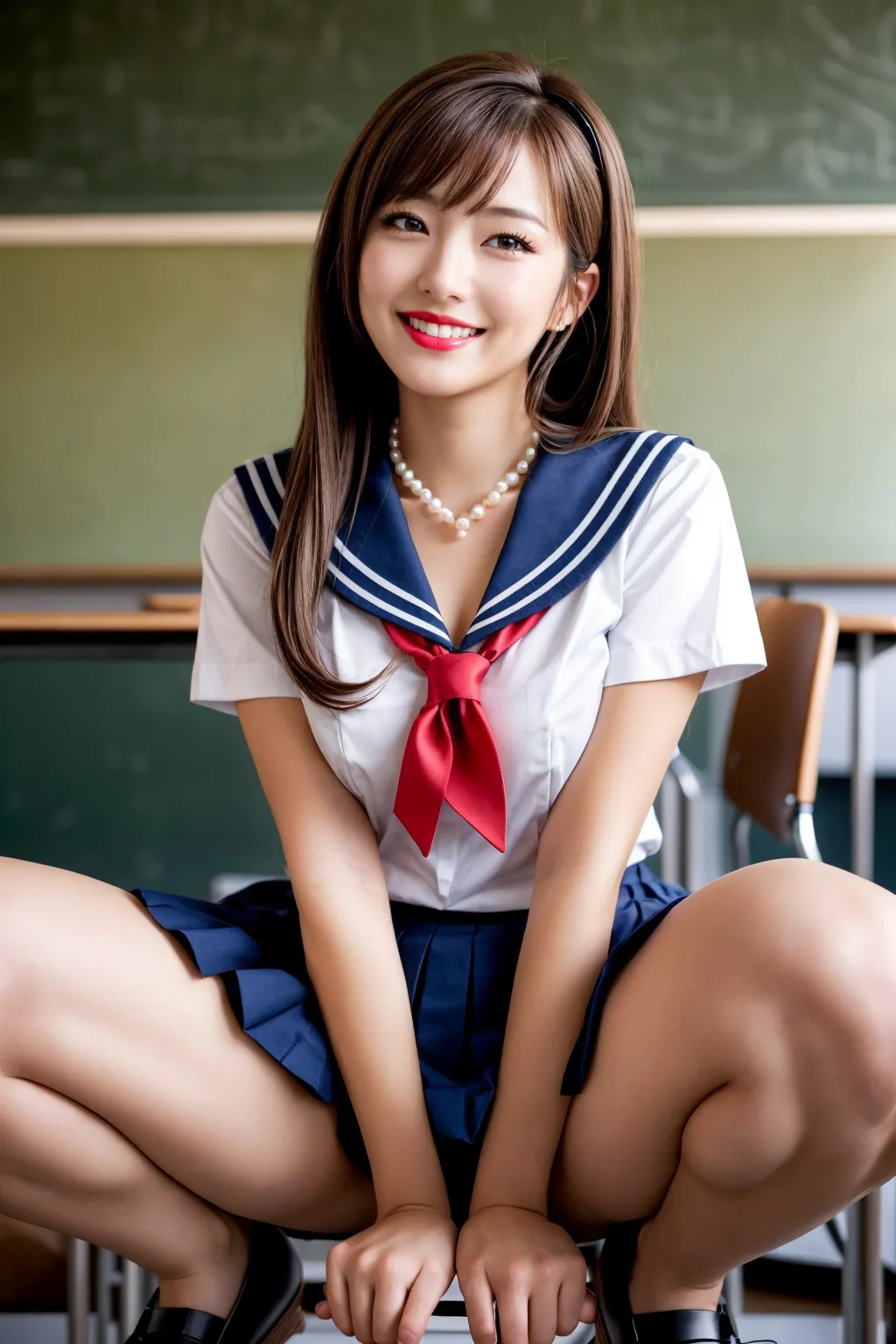 【「学制服」AIエロ画像（リアル・実写・フォト風）8482枚まとめ！(29ページ目)のエロ画像8枚目