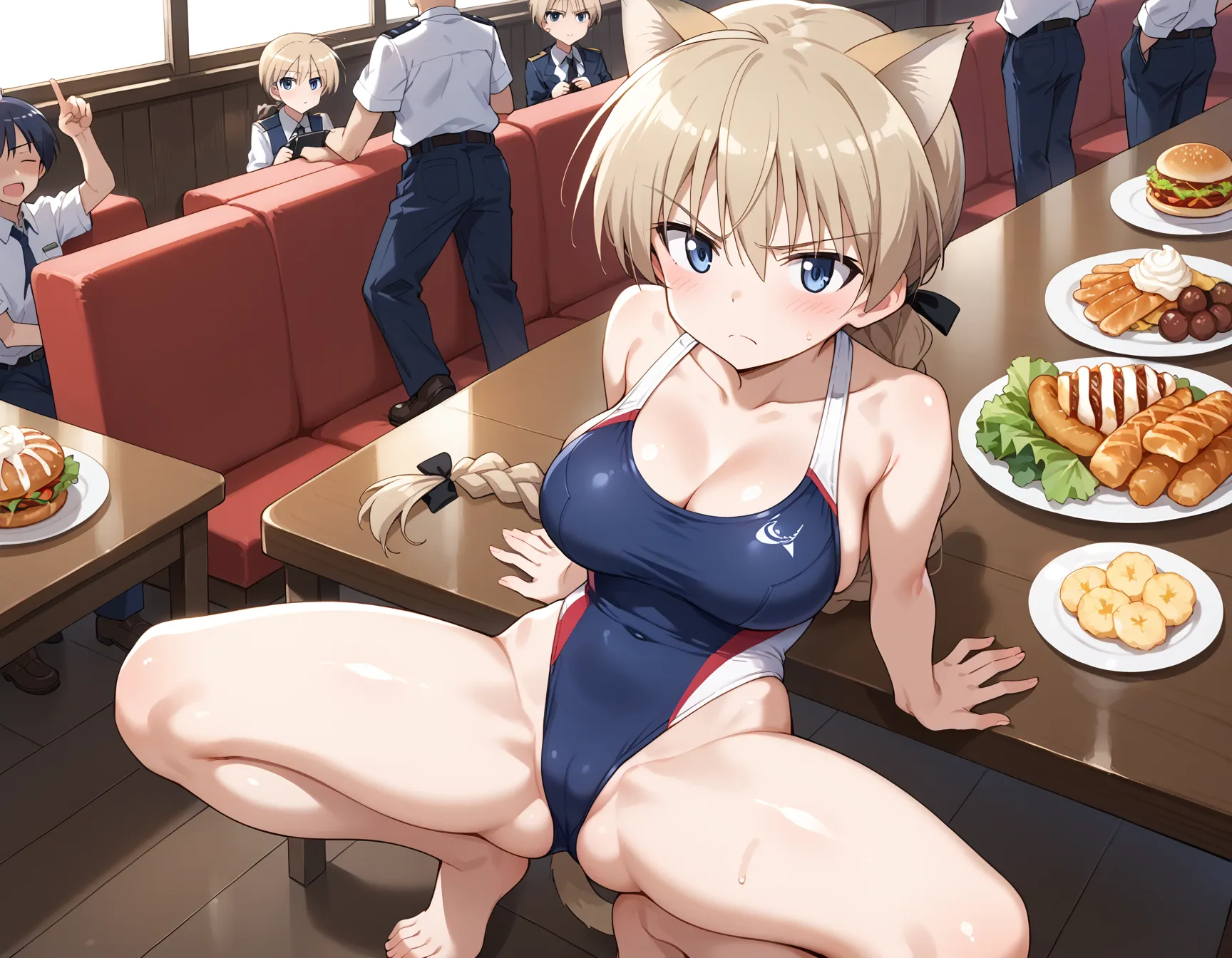 【「下着（ブラジャー・パンティ）」AIエロ画像（イラスト・アニメ・二次元風）15996枚まとめ！(51ページ目)のエロ画像18枚目