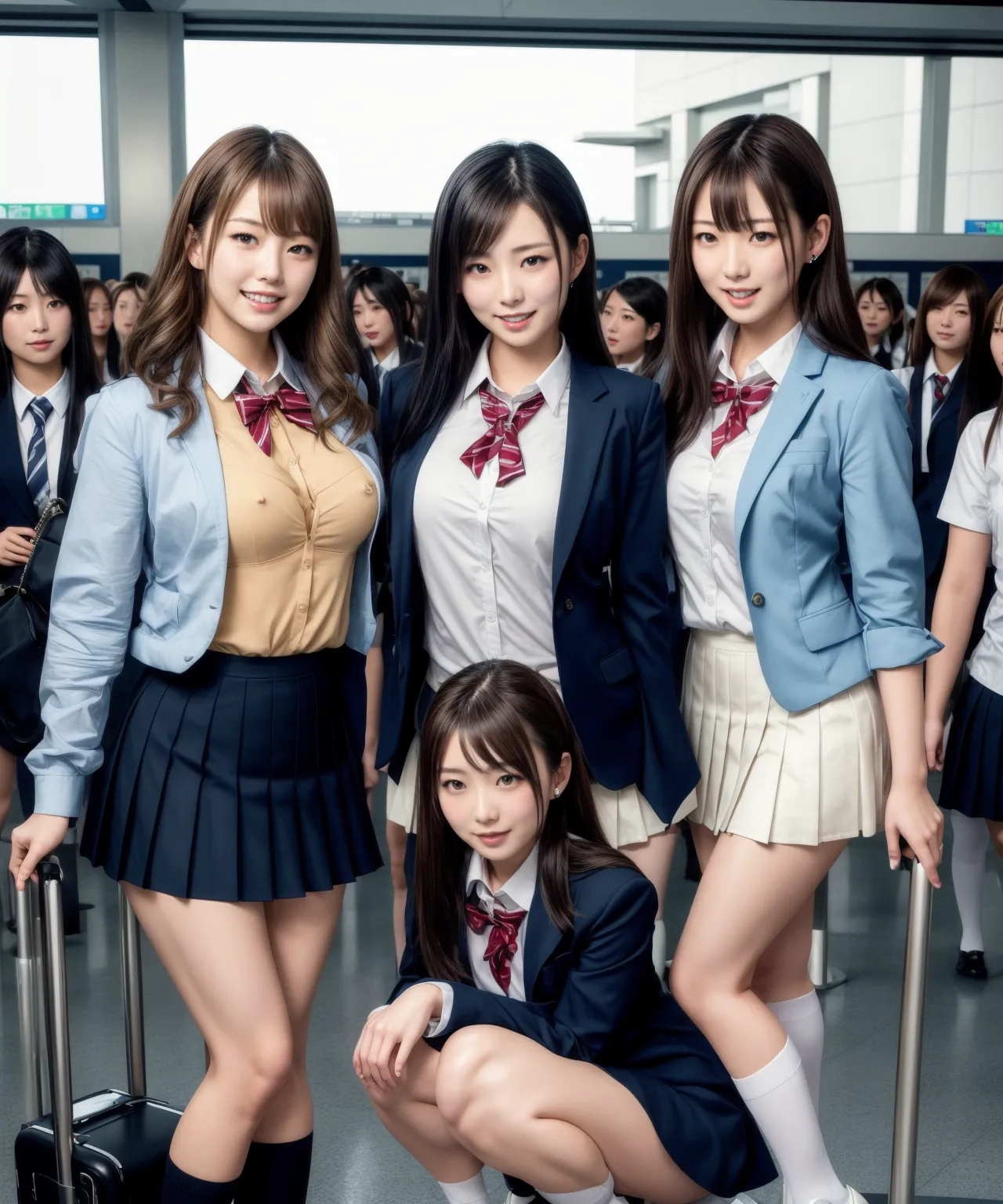 【「学制服」AIエロ画像（リアル・実写・フォト風）8482枚まとめ！(28ページ目)のエロ画像9枚目