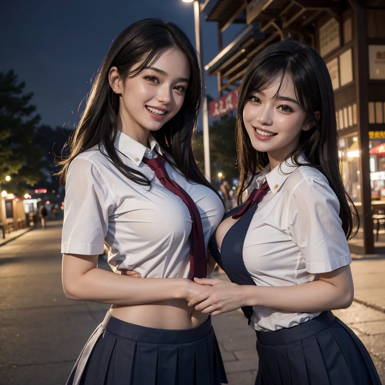 【「学制服」AIエロ画像（リアル・実写・フォト風）8482枚まとめ！(28ページ目)のエロ画像6枚目