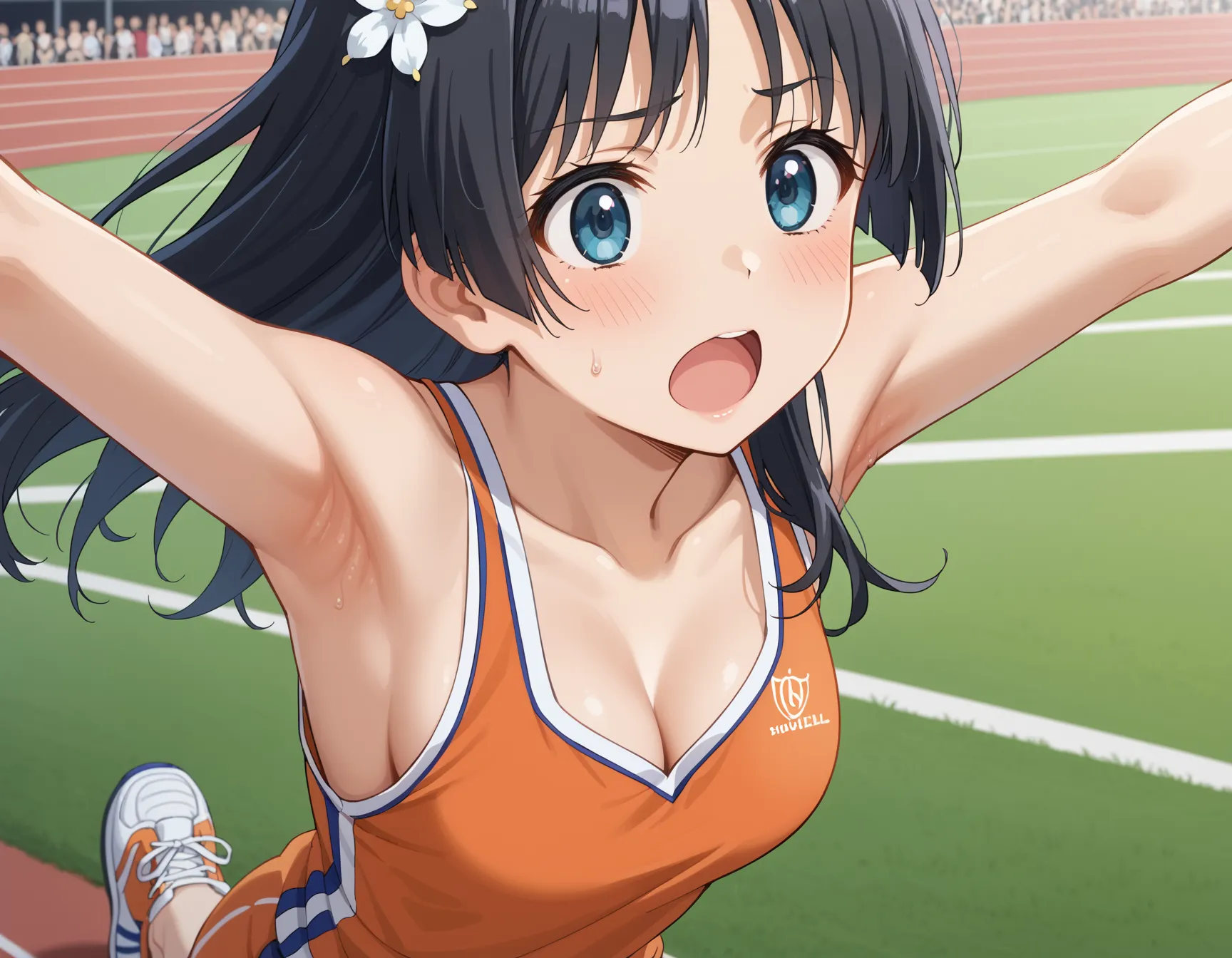 【「腋・脇」AIエロ画像（イラスト・アニメ・二次元風）4705枚まとめ！(15ページ目)のエロ画像26枚目