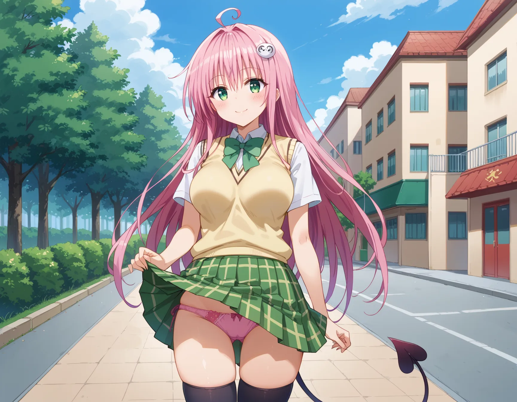 【「学制服」AIエロ画像（イラスト・アニメ・二次元風）4855枚まとめ！(15ページ目)のエロ画像12枚目