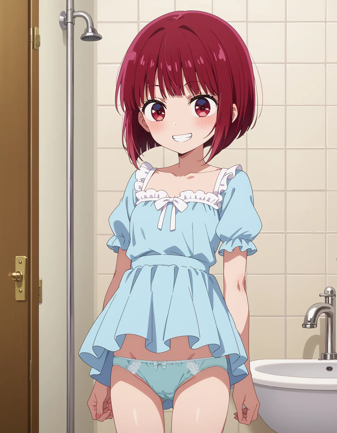 【「下着（ブラジャー・パンティ）」AIエロ画像（イラスト・アニメ・二次元風）15996枚まとめ！(50ページ目)のエロ画像25枚目