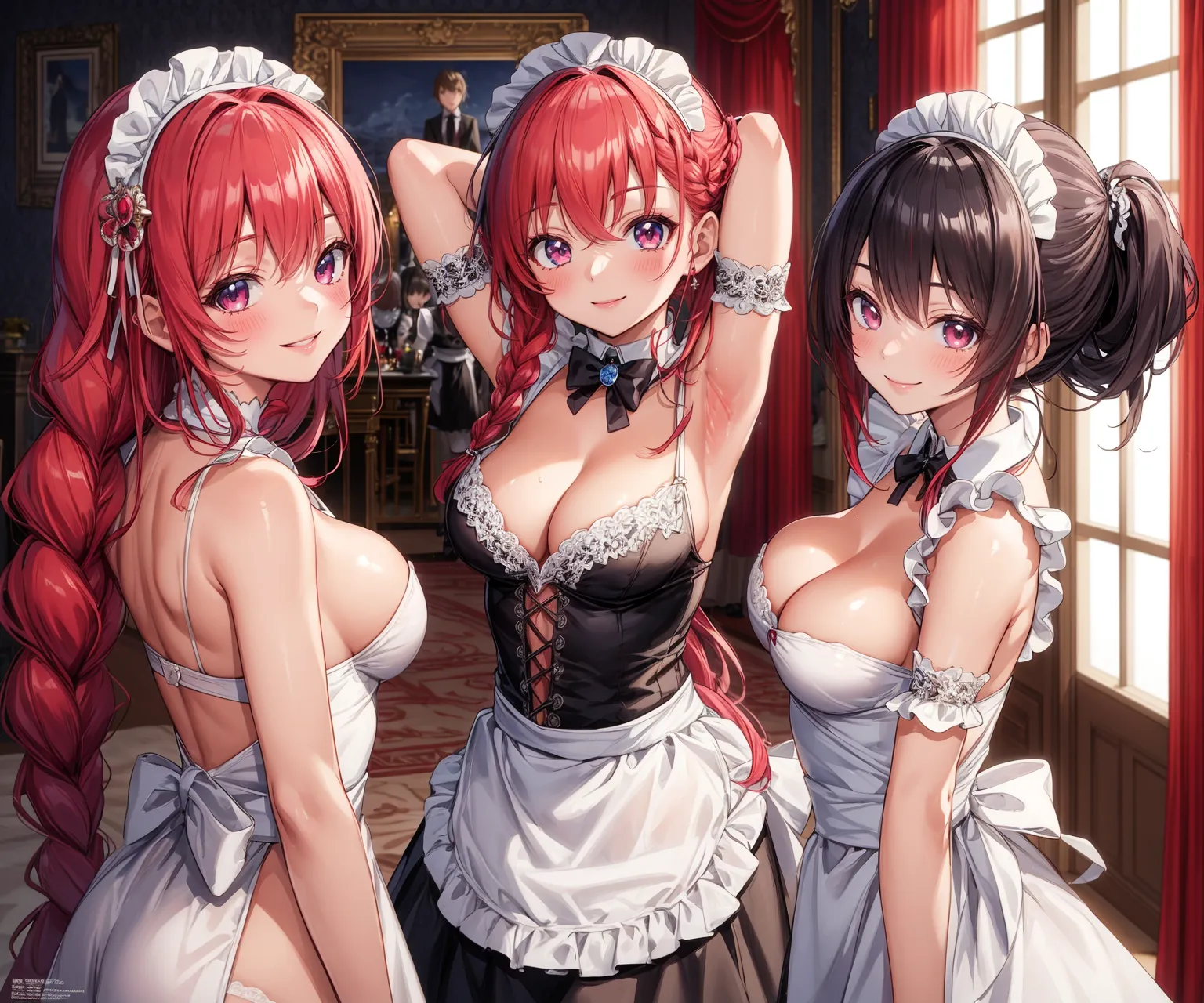 【「下着（ブラジャー・パンティ）」AIエロ画像（イラスト・アニメ・二次元風）15996枚まとめ！(50ページ目)のエロ画像10枚目