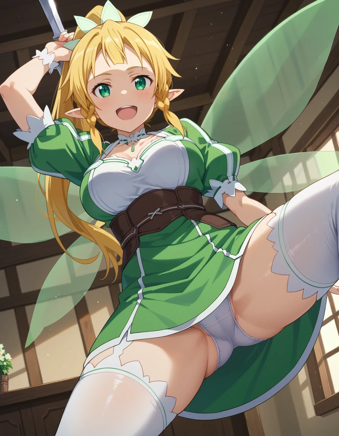 【「下着（ブラジャー・パンティ）」AIエロ画像（イラスト・アニメ・二次元風）15996枚まとめ！(50ページ目)のエロ画像5枚目