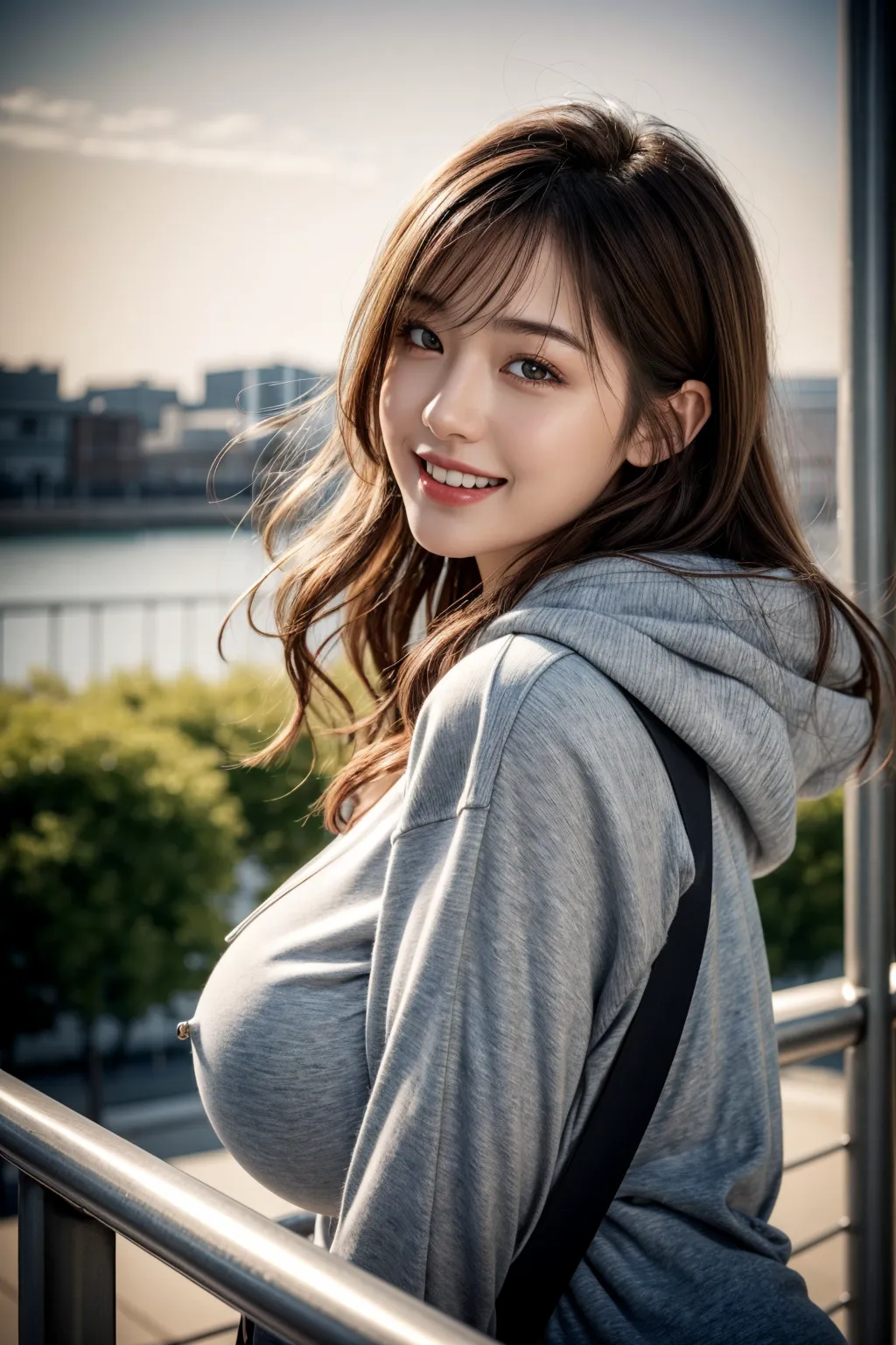 【「爆乳・超乳」AIエロ画像（リアル・実写・フォト風）16616枚まとめ！(56ページ目)のエロ画像1枚目