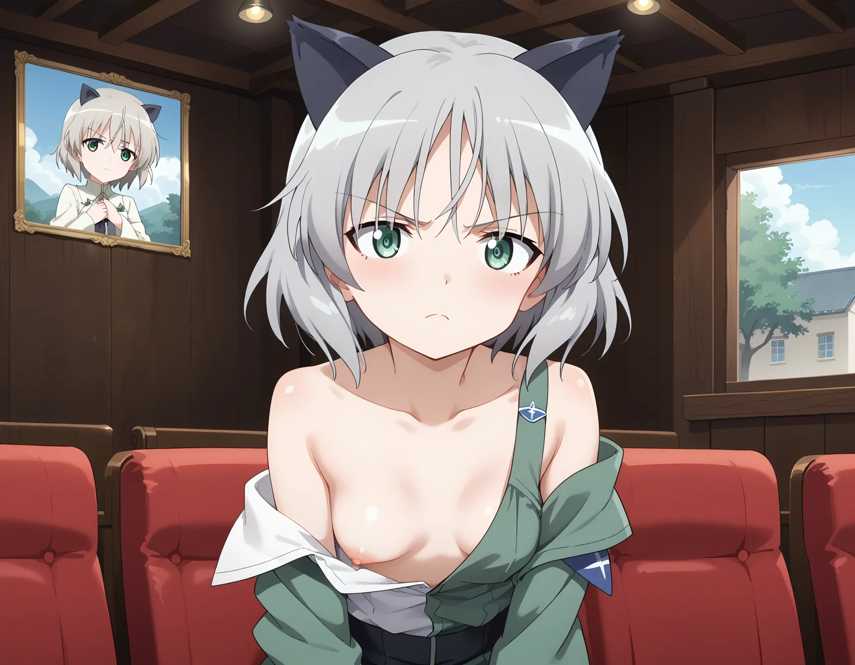 【「下着（ブラジャー・パンティ）」AIエロ画像（イラスト・アニメ・二次元風）15996枚まとめ！(49ページ目)のエロ画像26枚目