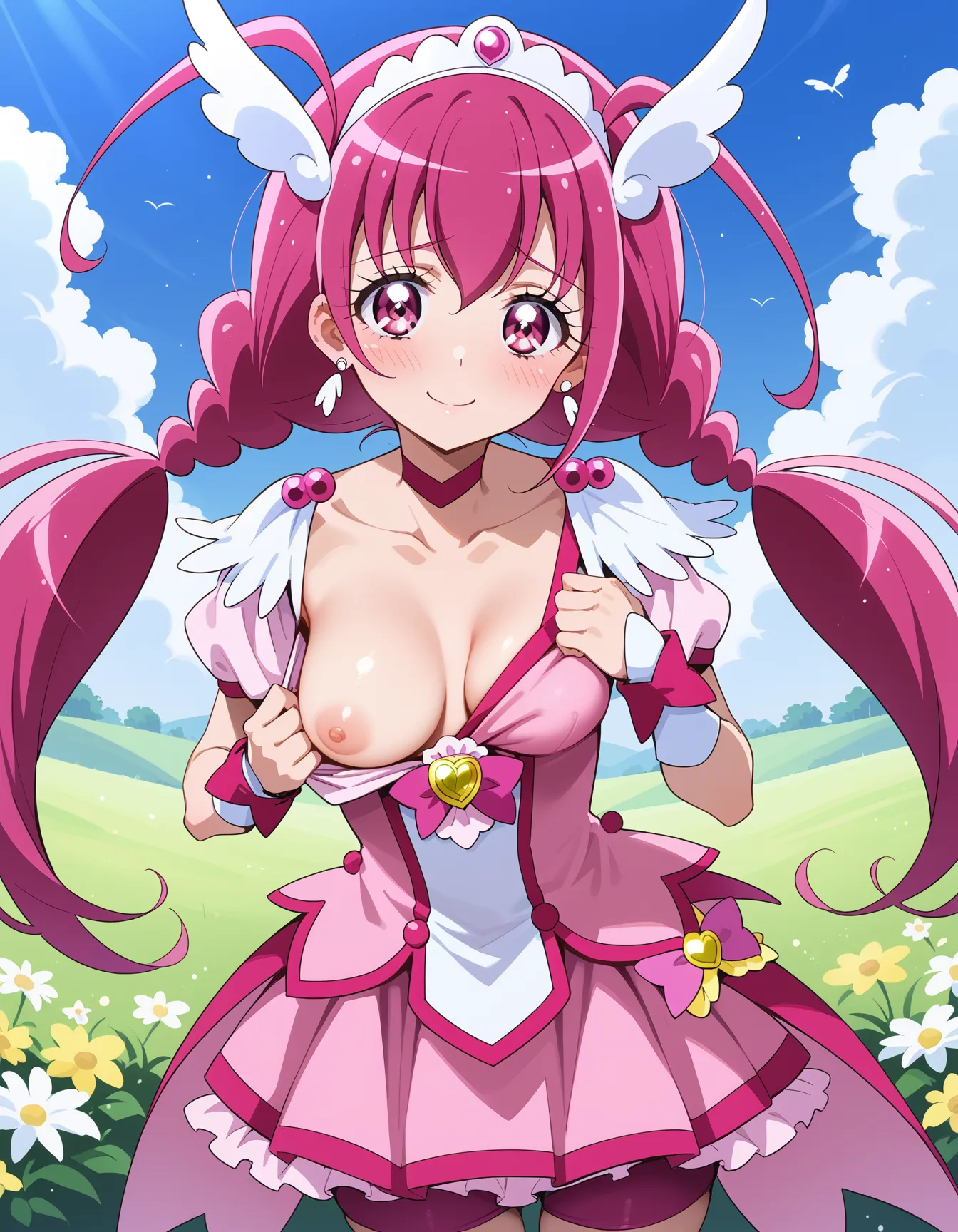 【「下着（ブラジャー・パンティ）」AIエロ画像（イラスト・アニメ・二次元風）15996枚まとめ！(49ページ目)のエロ画像23枚目