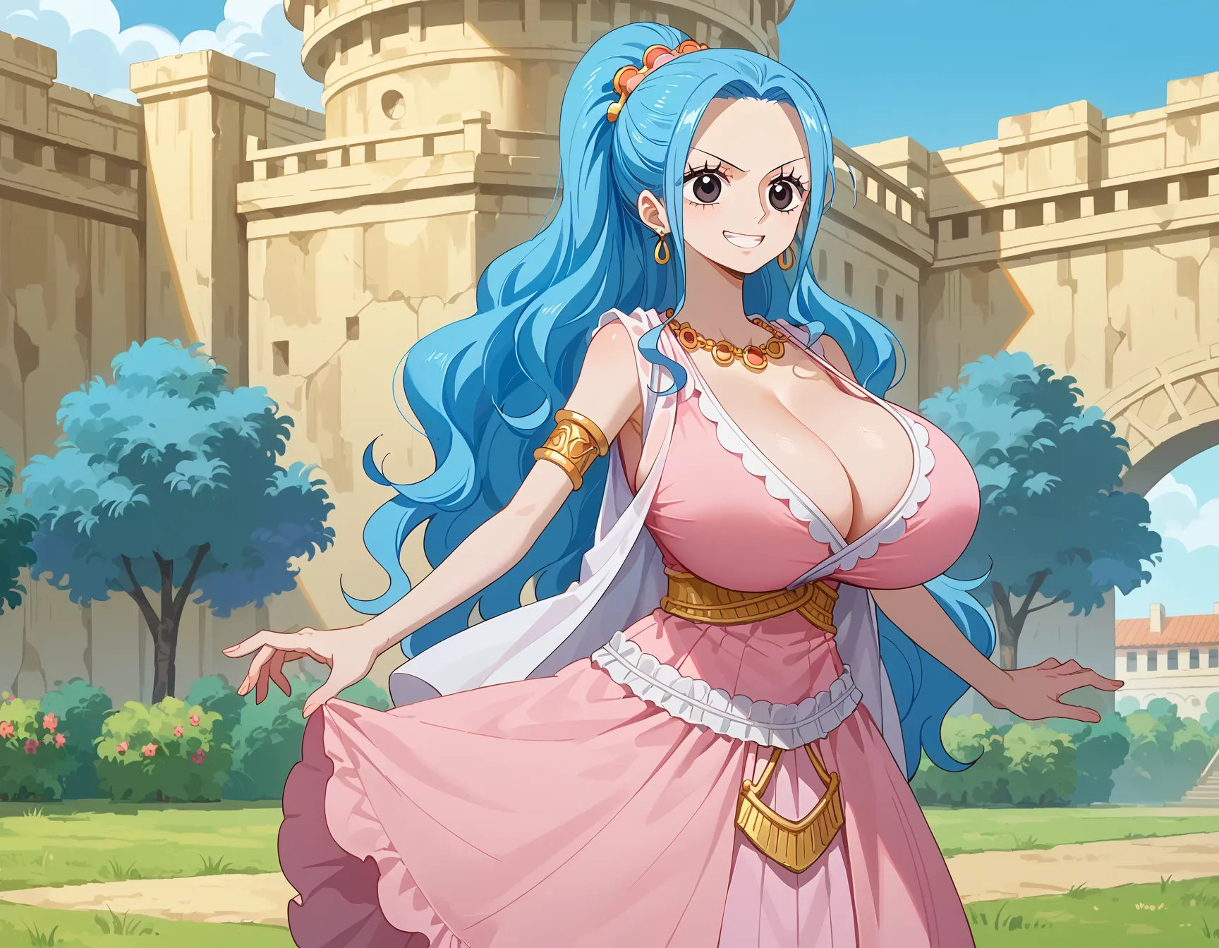 【「爆乳・超乳」AIエロ画像（イラスト・アニメ・二次元風）5621枚まとめ！(18ページ目)のエロ画像14枚目