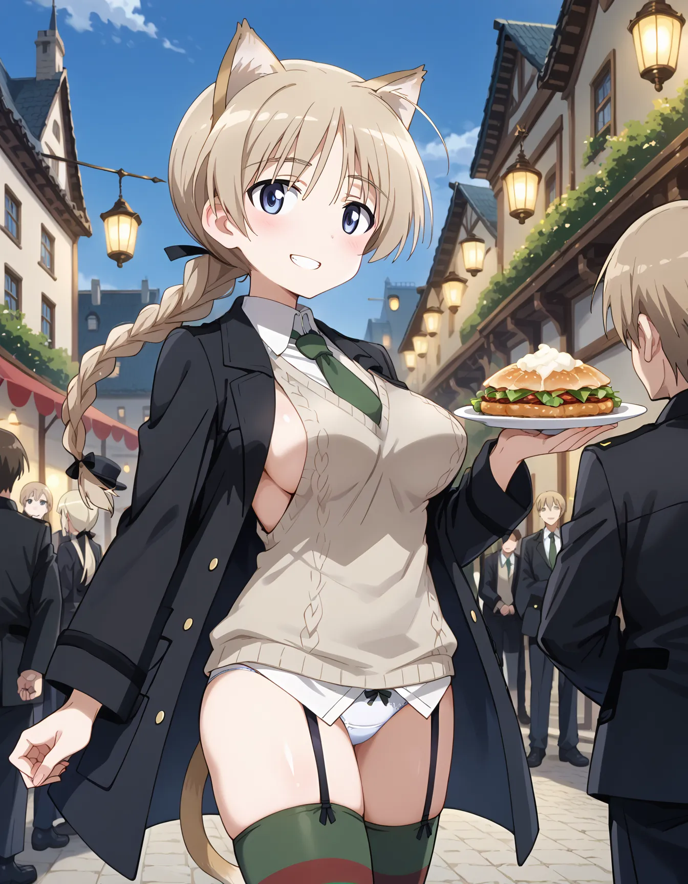 【「下着（ブラジャー・パンティ）」AIエロ画像（イラスト・アニメ・二次元風）15996枚まとめ！(48ページ目)のエロ画像10枚目