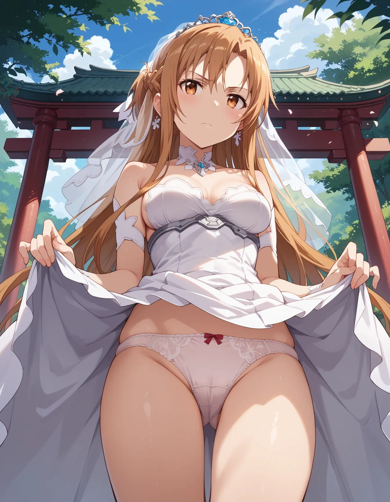 【「下着（ブラジャー・パンティ）」AIエロ画像（イラスト・アニメ・二次元風）15996枚まとめ！(48ページ目)のエロ画像4枚目