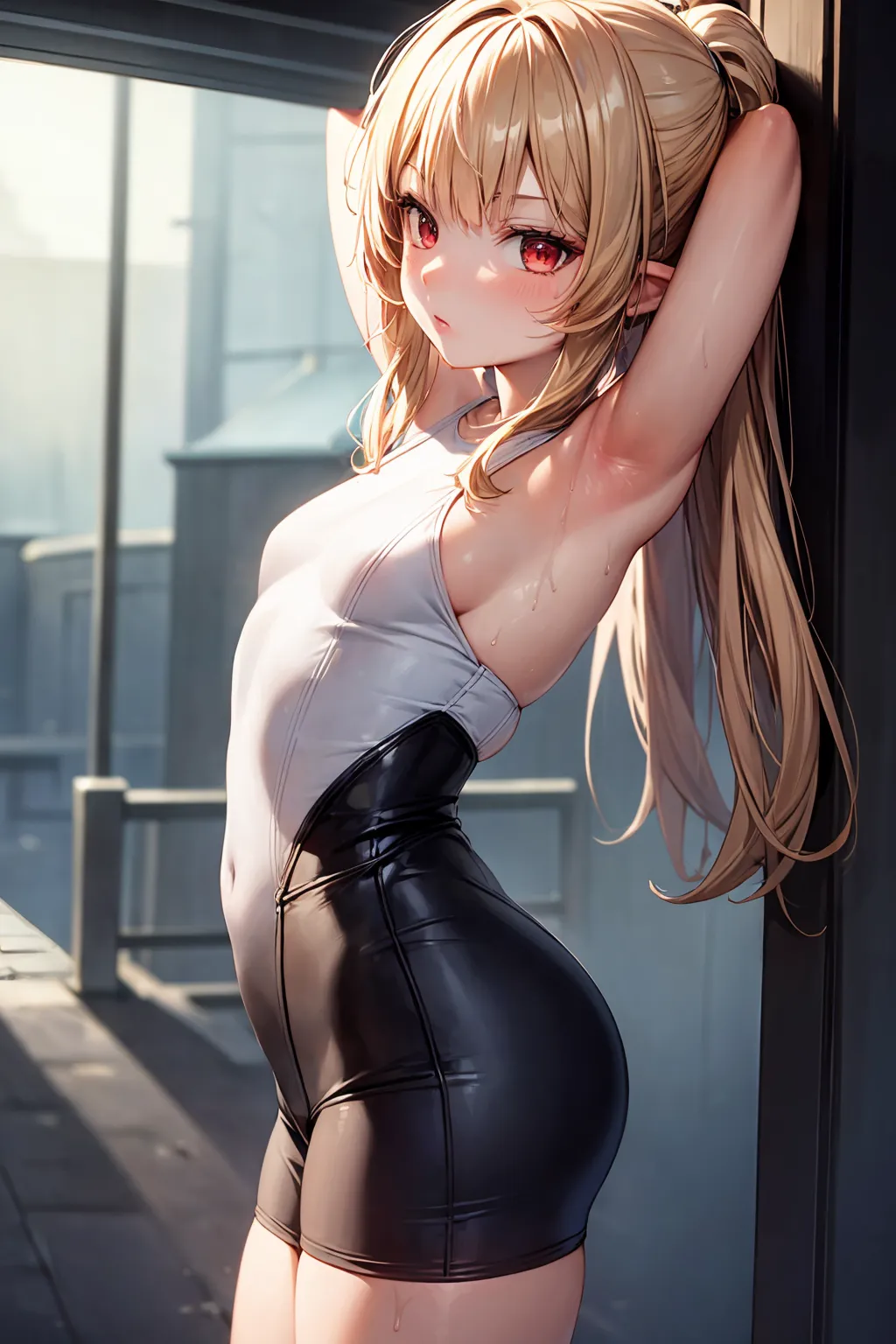 【「尻」AIエロ画像（イラスト・アニメ・二次元風）13361枚まとめ！(41ページ目)のエロ画像9枚目