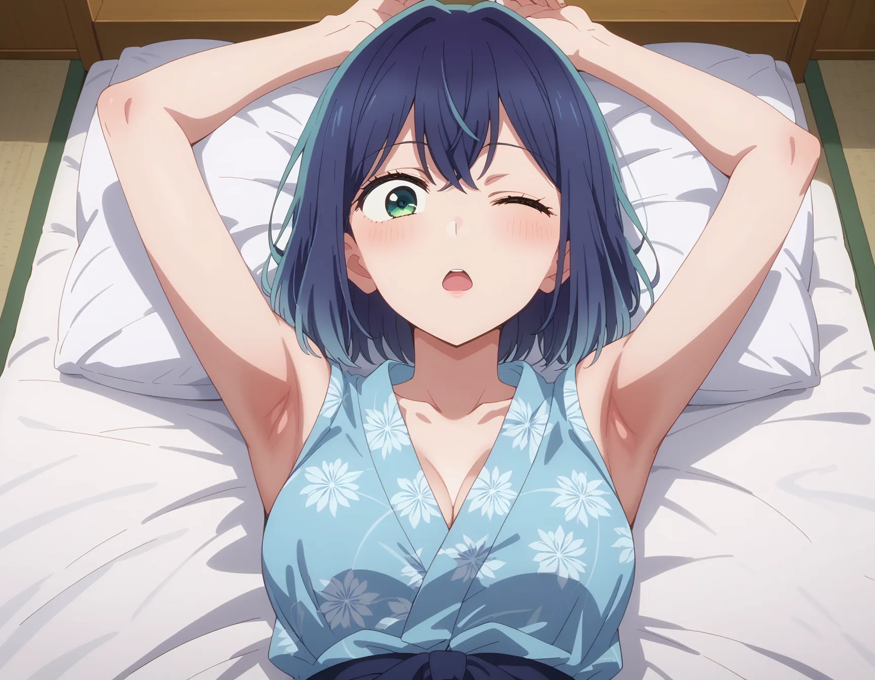 【「腋・脇」AIエロ画像（イラスト・アニメ・二次元風）4705枚まとめ！(14ページ目)のエロ画像13枚目