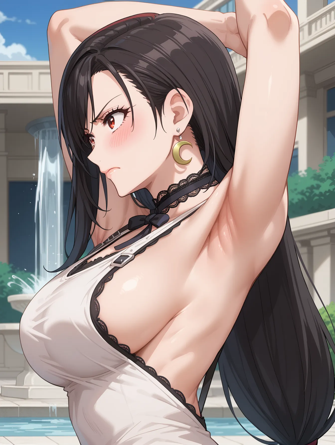 【「腋・脇」AIエロ画像（イラスト・アニメ・二次元風）4705枚まとめ！(14ページ目)のエロ画像5枚目