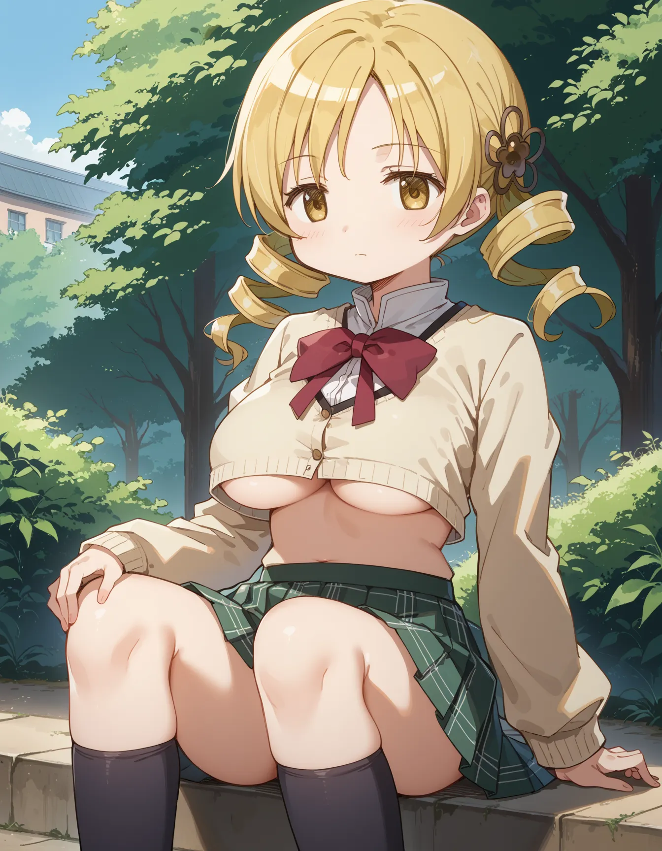 【「学制服」AIエロ画像（イラスト・アニメ・二次元風）4855枚まとめ！(14ページ目)のエロ画像19枚目