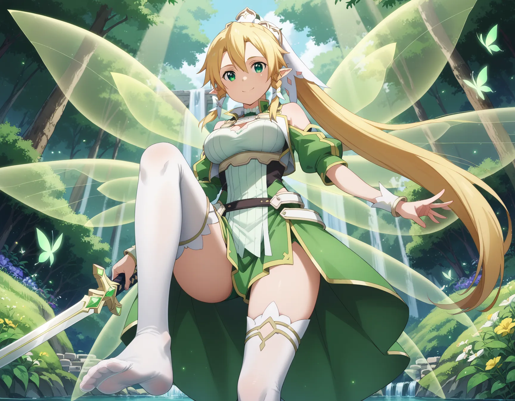 【「下着（ブラジャー・パンティ）」AIエロ画像（イラスト・アニメ・二次元風）15996枚まとめ！(46ページ目)のエロ画像4枚目