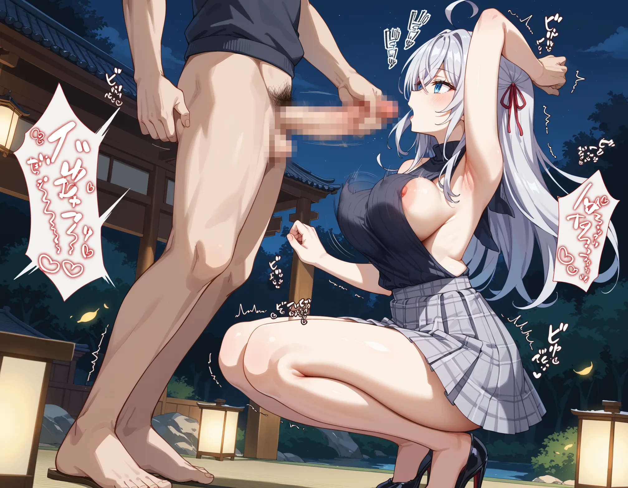 【「腋・脇」AIエロ画像（イラスト・アニメ・二次元風）4705枚まとめ！(13ページ目)のエロ画像29枚目