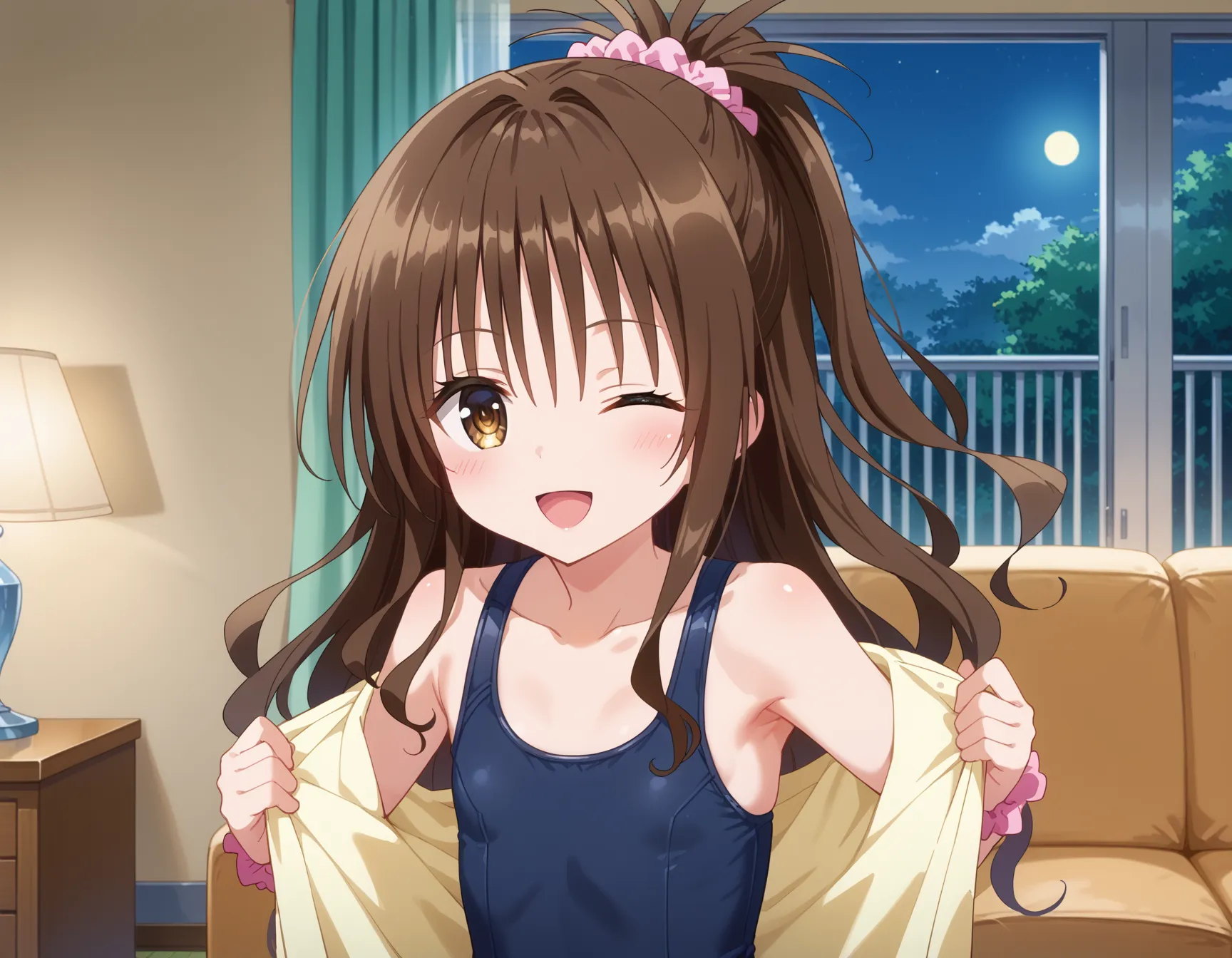 【「貧乳」AIエロ画像（イラスト・アニメ・二次元風）8390枚まとめ！(25ページ目)のエロ画像9枚目
