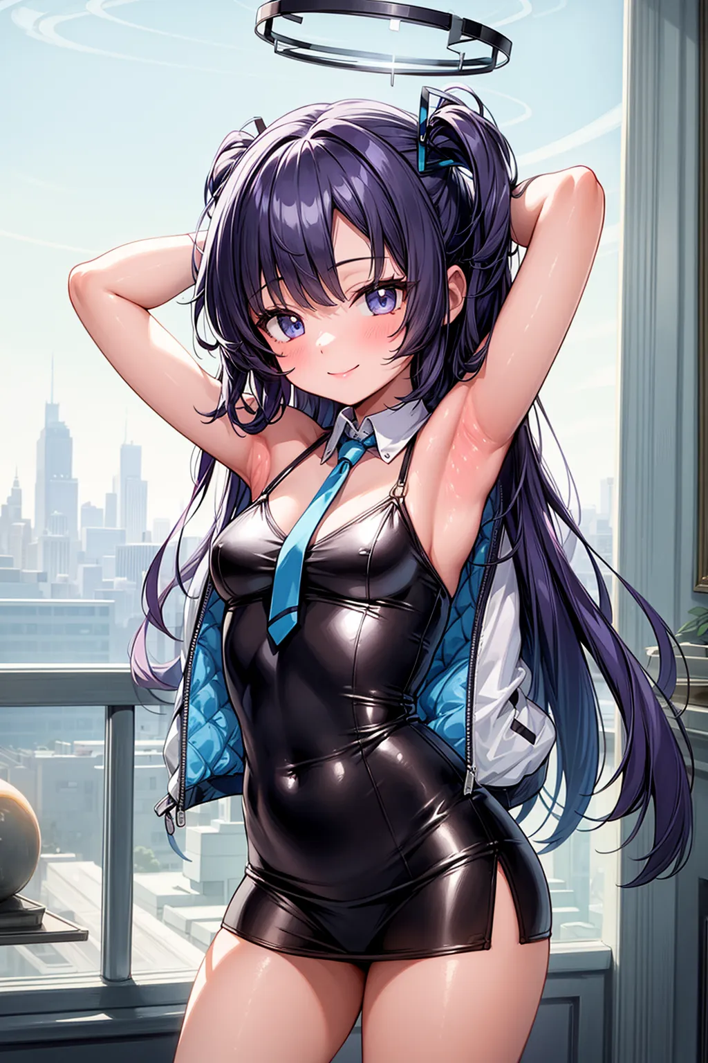 【「腋・脇」AIエロ画像（イラスト・アニメ・二次元風）4705枚まとめ！(13ページ目)のエロ画像20枚目