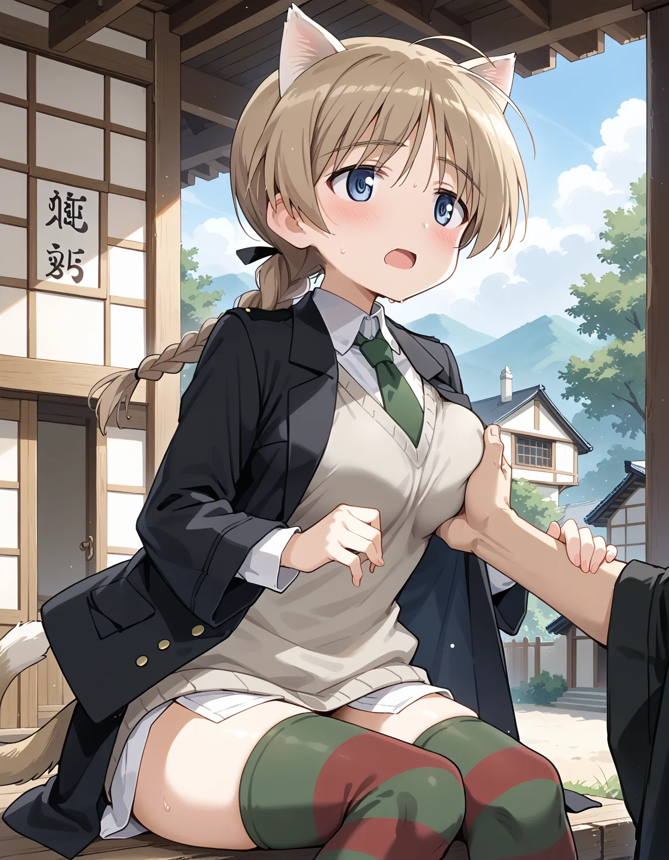 【「下着（ブラジャー・パンティ）」AIエロ画像（イラスト・アニメ・二次元風）15996枚まとめ！(45ページ目)のエロ画像12枚目