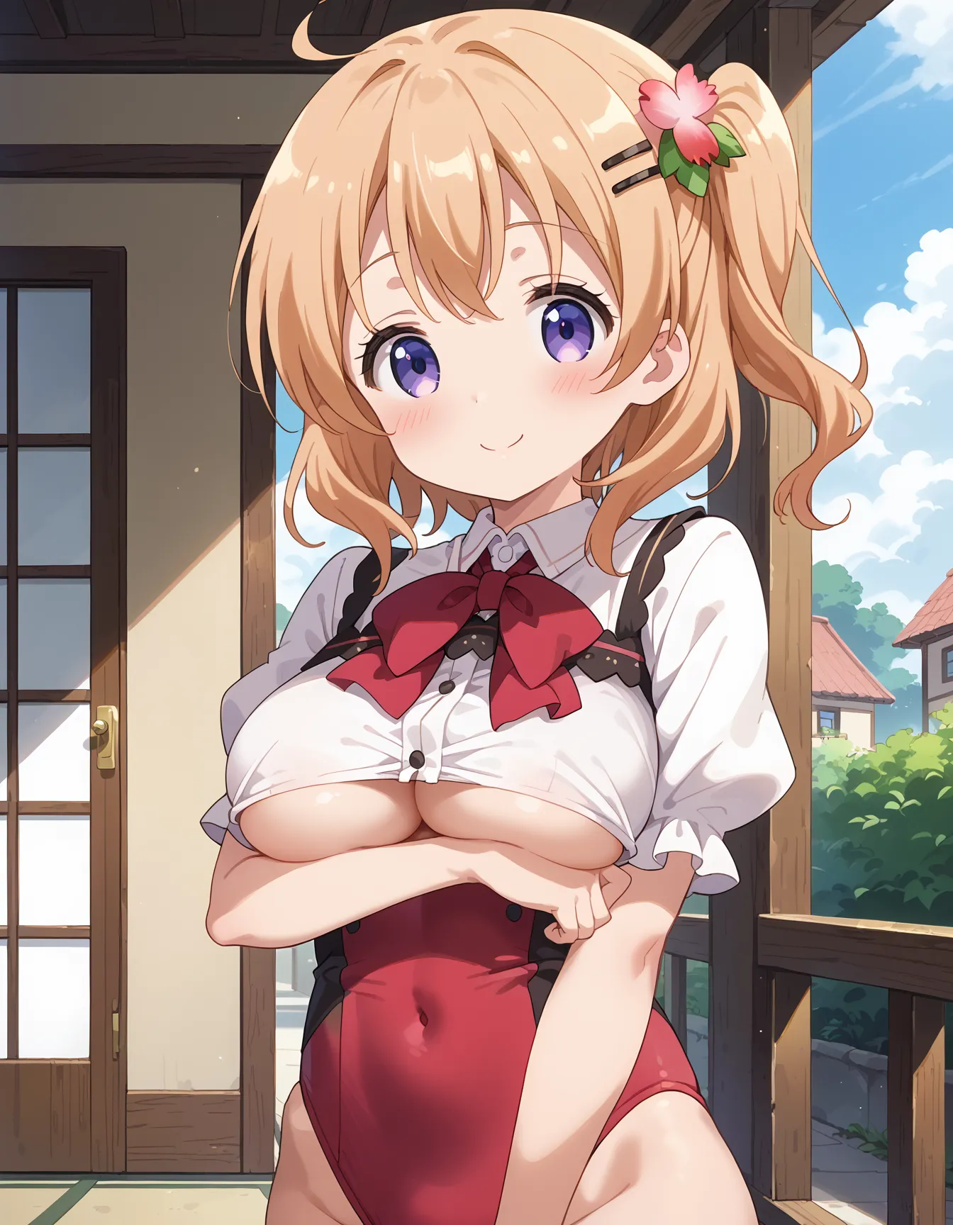 【「巨乳」AIエロ画像（イラスト・アニメ・二次元風）26161枚まとめ！(77ページ目)のエロ画像16枚目