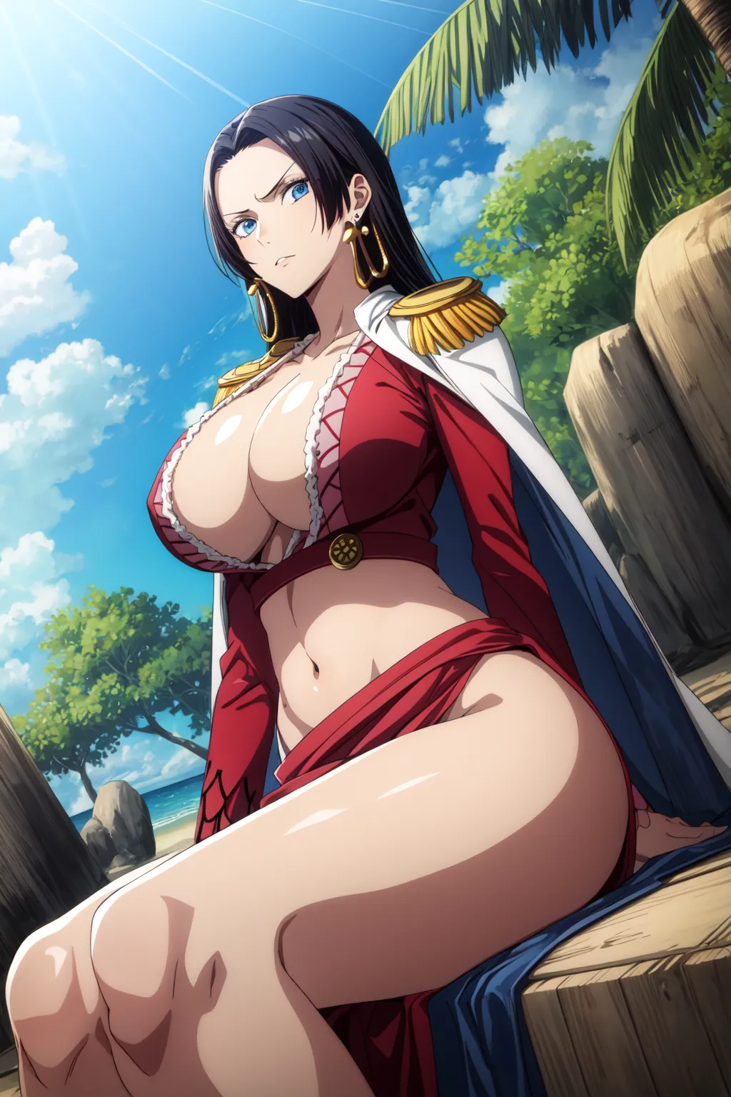 【「爆乳・超乳」AIエロ画像（イラスト・アニメ・二次元風）5621枚まとめ！(16ページ目)のエロ画像9枚目