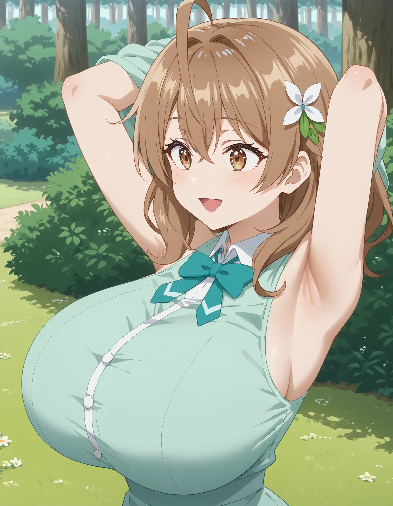 【「爆乳・超乳」AIエロ画像（イラスト・アニメ・二次元風）5621枚まとめ！(16ページ目)のエロ画像7枚目