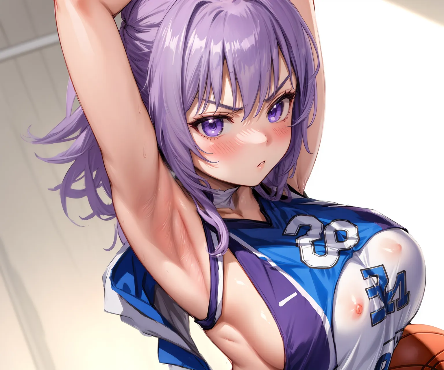 【「腋・脇」AIエロ画像（イラスト・アニメ・二次元風）4705枚まとめ！(13ページ目)のエロ画像7枚目