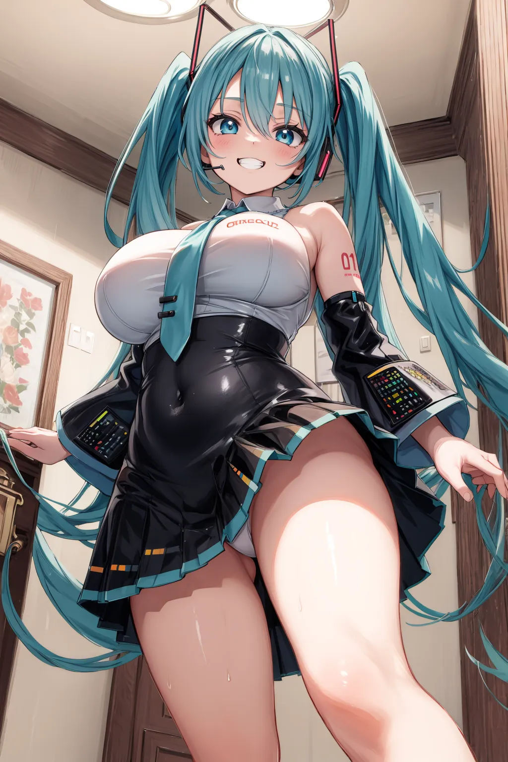 【「爆乳・超乳」AIエロ画像（イラスト・アニメ・二次元風）5621枚まとめ！(15ページ目)のエロ画像17枚目