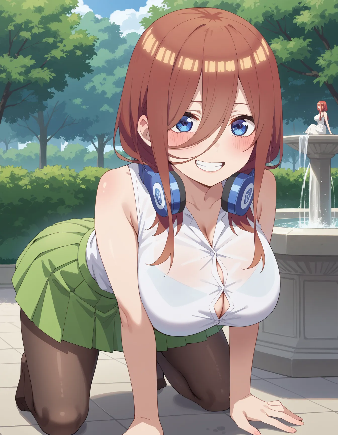 【「パンスト」AIエロ画像（イラスト・アニメ・二次元風）1436枚まとめ！(4ページ目)のエロ画像16枚目