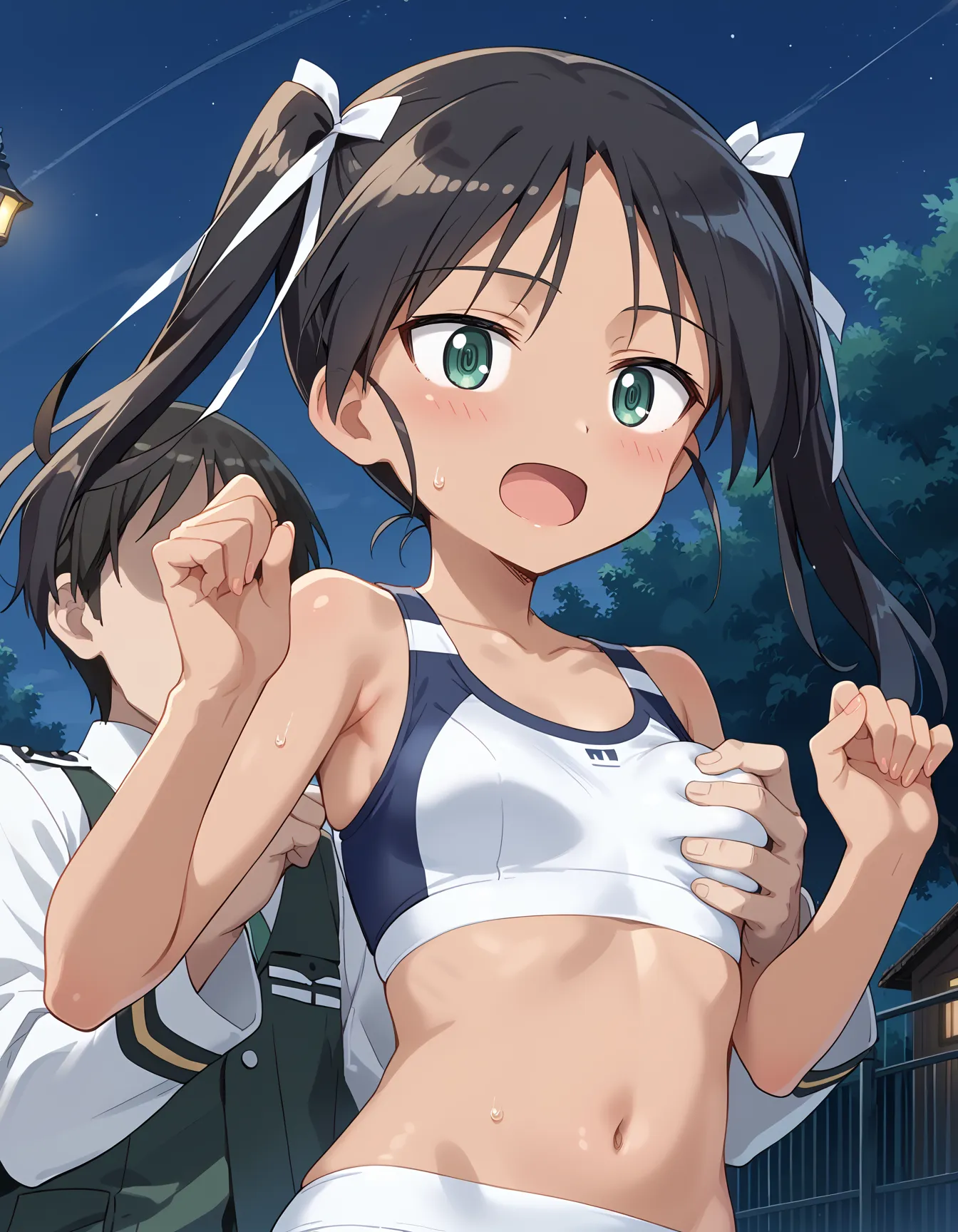 【「下着（ブラジャー・パンティ）」AIエロ画像（イラスト・アニメ・二次元風）15996枚まとめ！(41ページ目)のエロ画像8枚目