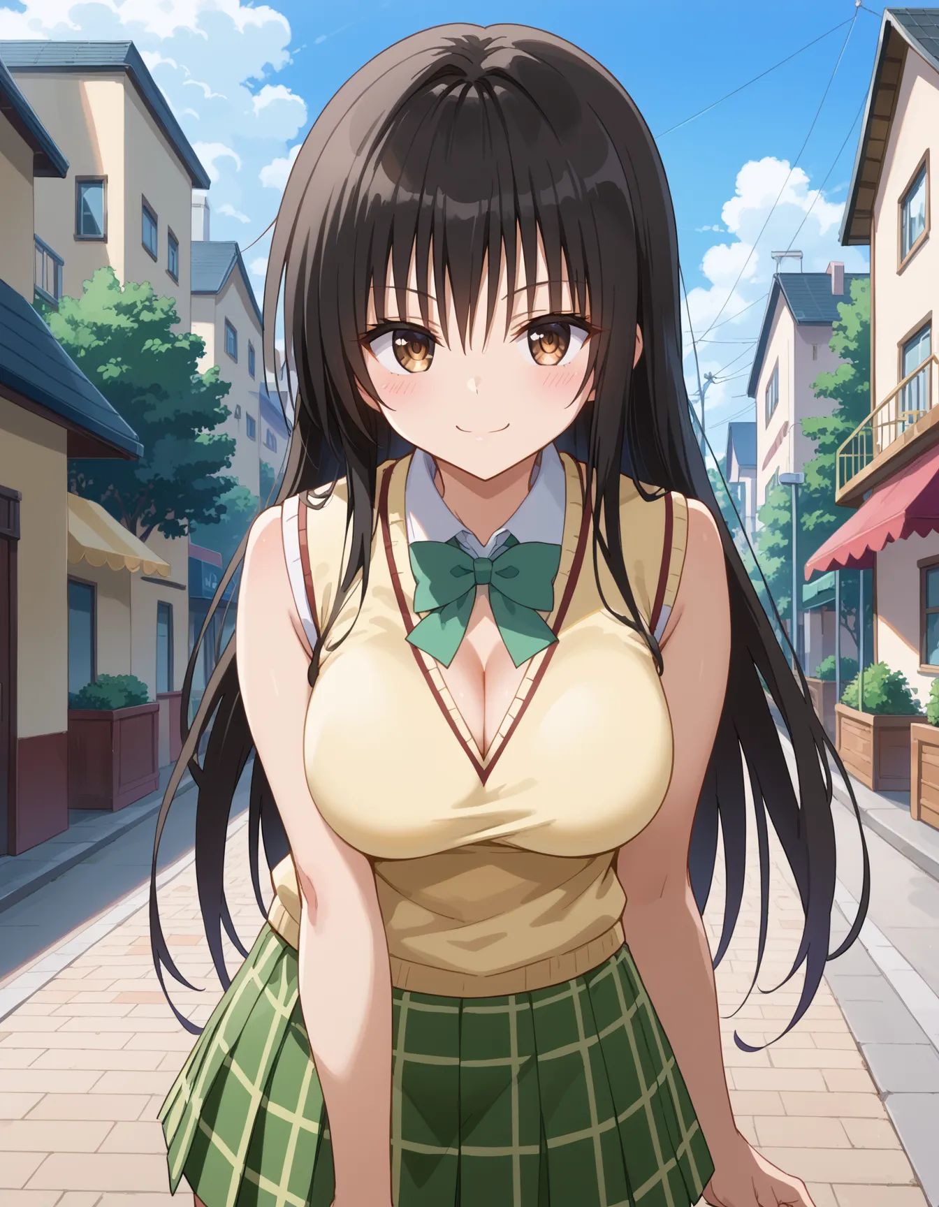 【「学制服」AIエロ画像（イラスト・アニメ・二次元風）4855枚まとめ！(12ページ目)のエロ画像28枚目