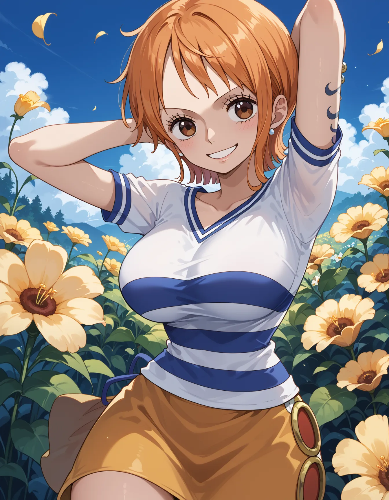 【「腋・脇」AIエロ画像（イラスト・アニメ・二次元風）4705枚まとめ！(12ページ目)のエロ画像13枚目
