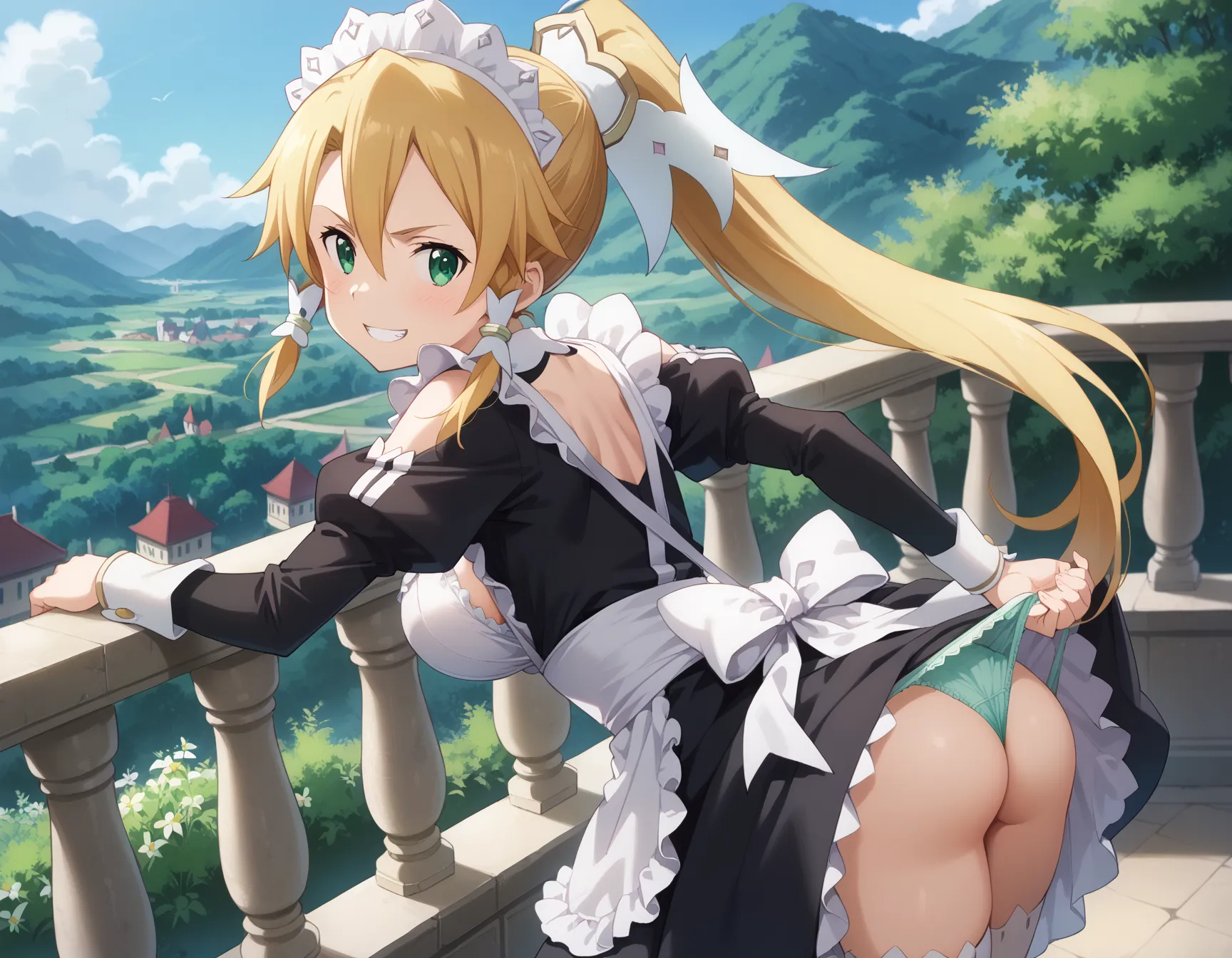 【「下着（ブラジャー・パンティ）」AIエロ画像（イラスト・アニメ・二次元風）15996枚まとめ！(40ページ目)のエロ画像23枚目