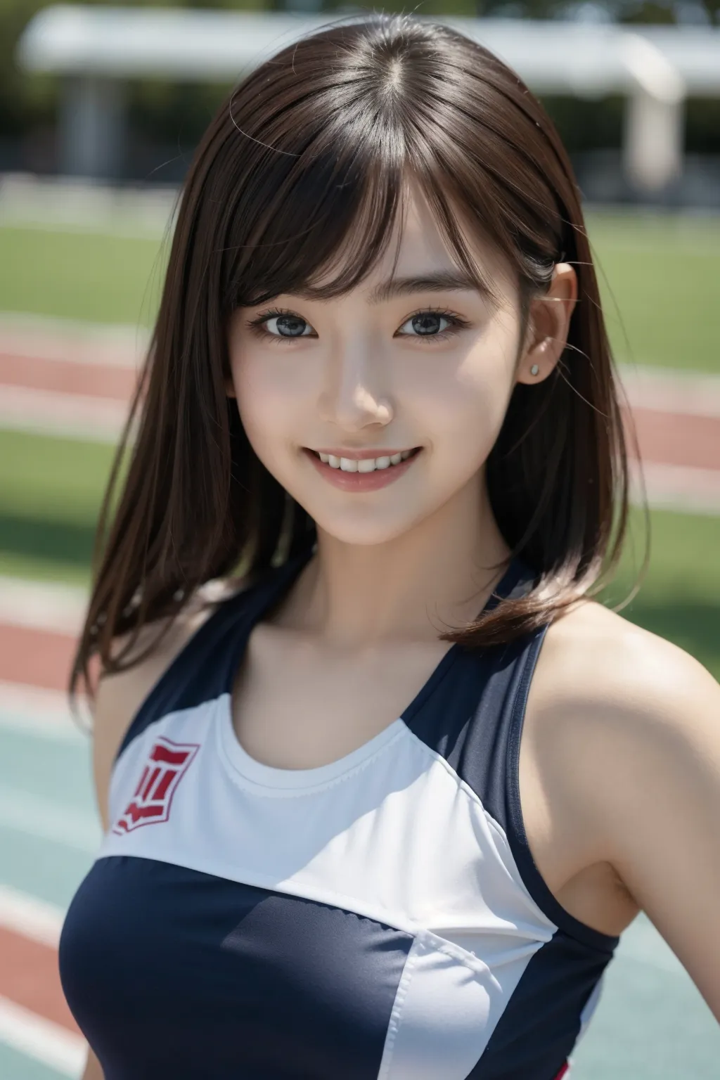 【「陸上」AIエロ画像（リアル・実写・フォト風）1156枚まとめ！(4ページ目)のエロ画像2枚目