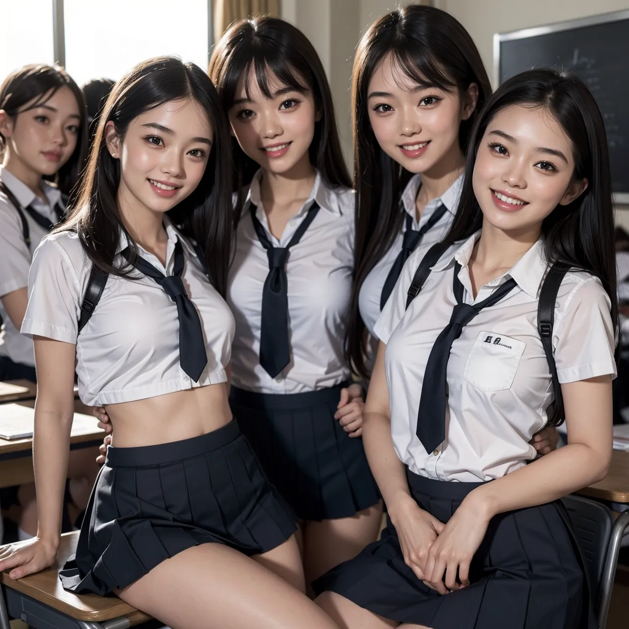 【「学制服」AIエロ画像（リアル・実写・フォト風）8482枚まとめ！(22ページ目)のエロ画像21枚目