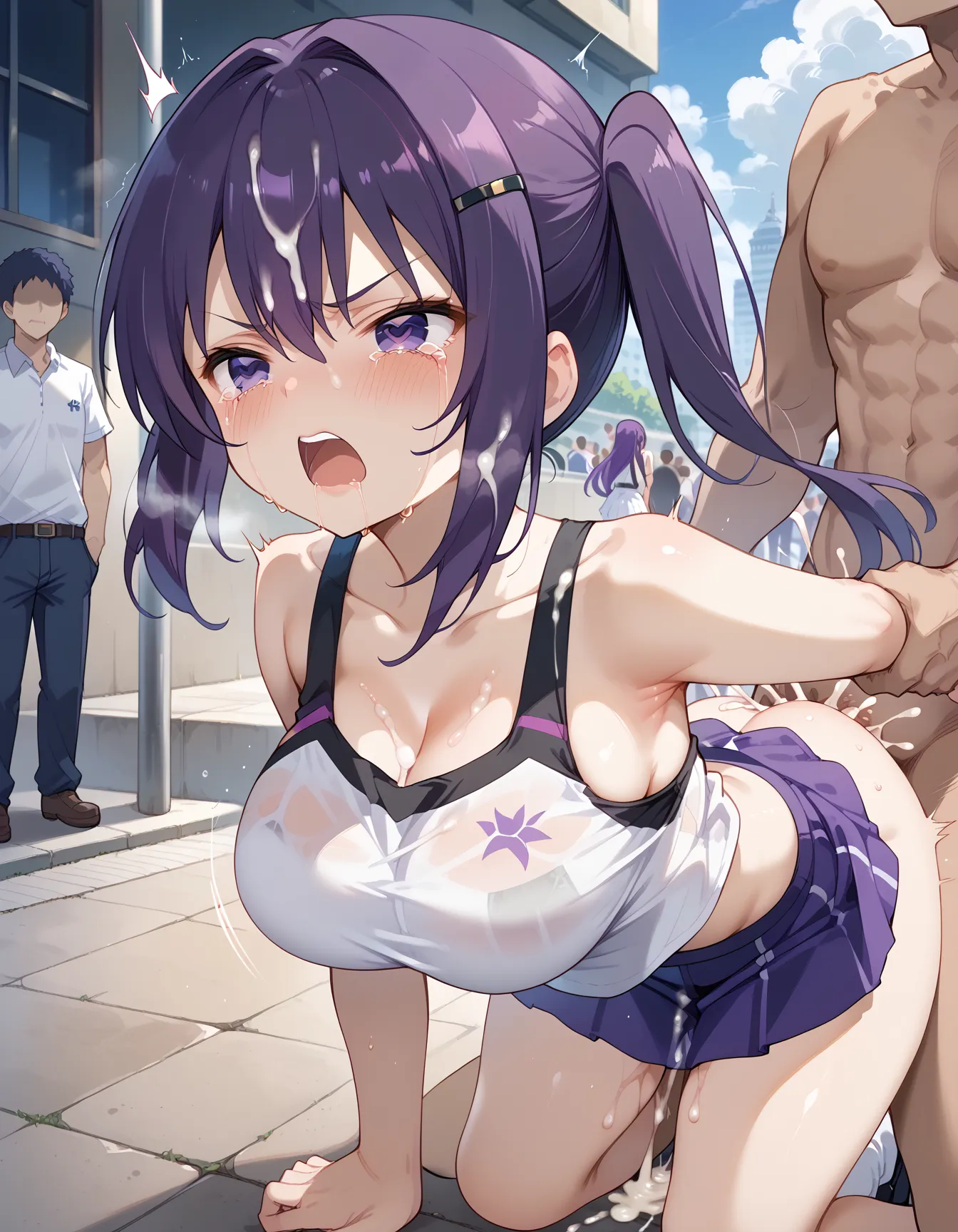 【「巨乳」AIエロ画像（イラスト・アニメ・二次元風）26161枚まとめ！(67ページ目)のエロ画像13枚目
