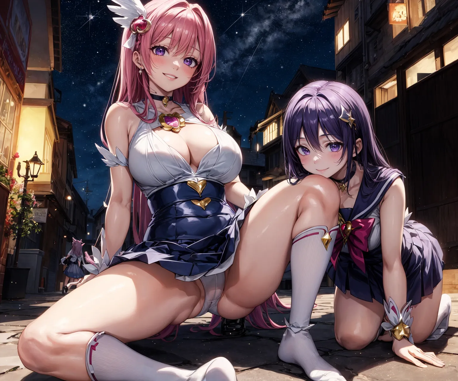 【「巨乳」AIエロ画像（イラスト・アニメ・二次元風）26161枚まとめ！(67ページ目)のエロ画像11枚目