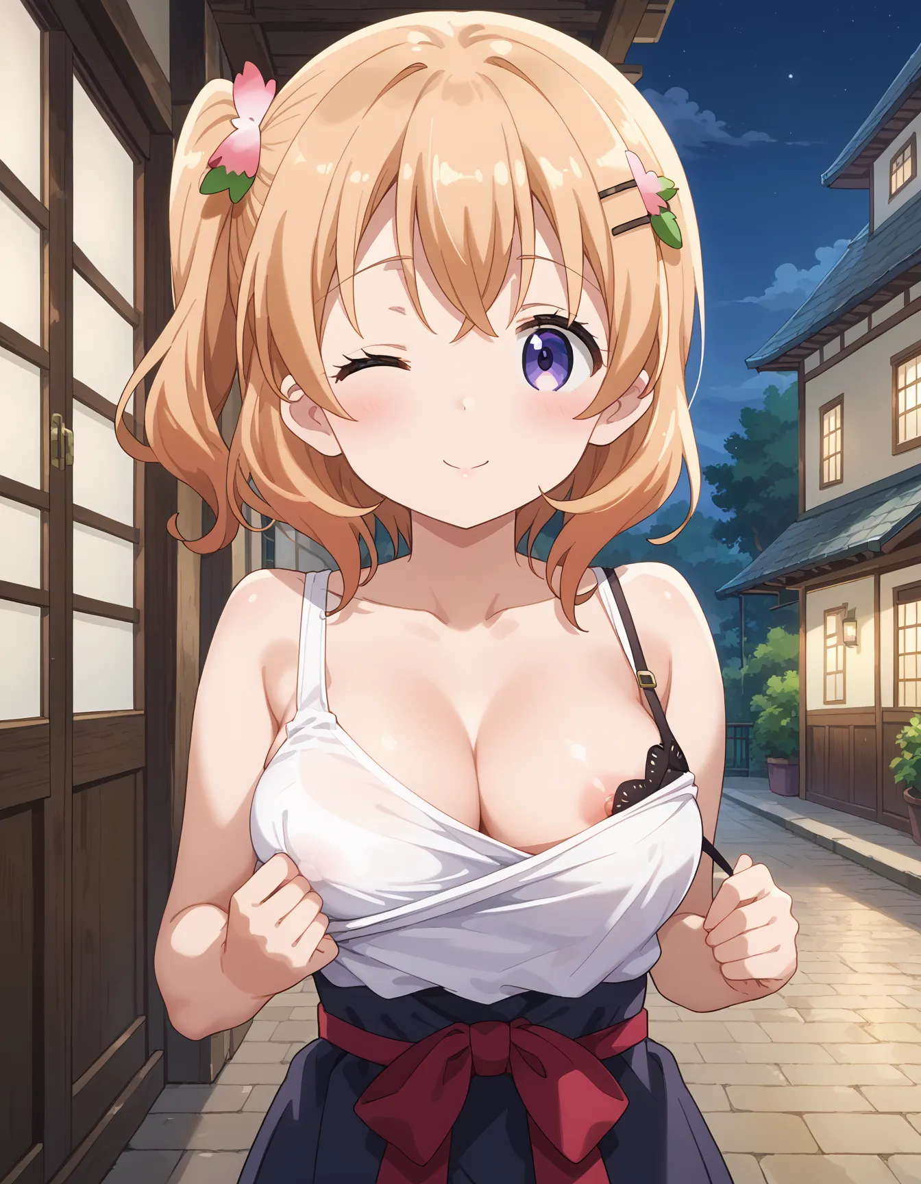 【「下着（ブラジャー・パンティ）」AIエロ画像（イラスト・アニメ・二次元風）15996枚まとめ！(39ページ目)のエロ画像27枚目