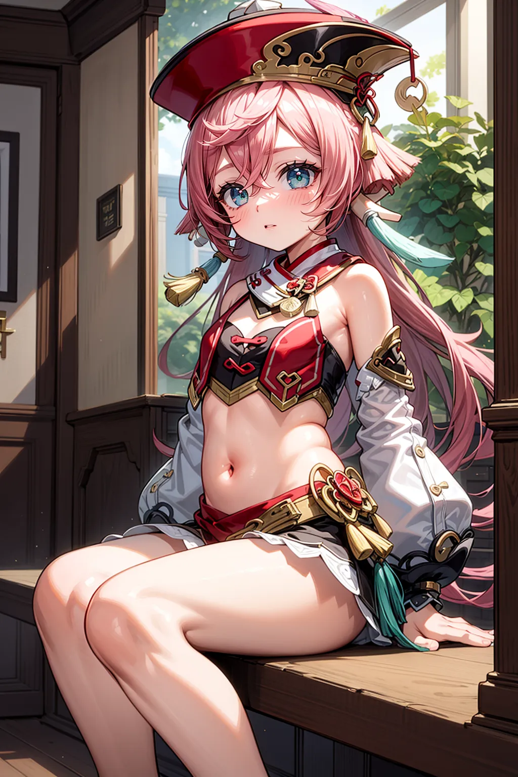 【「貧乳」AIエロ画像（イラスト・アニメ・二次元風）8390枚まとめ！(21ページ目)のエロ画像15枚目