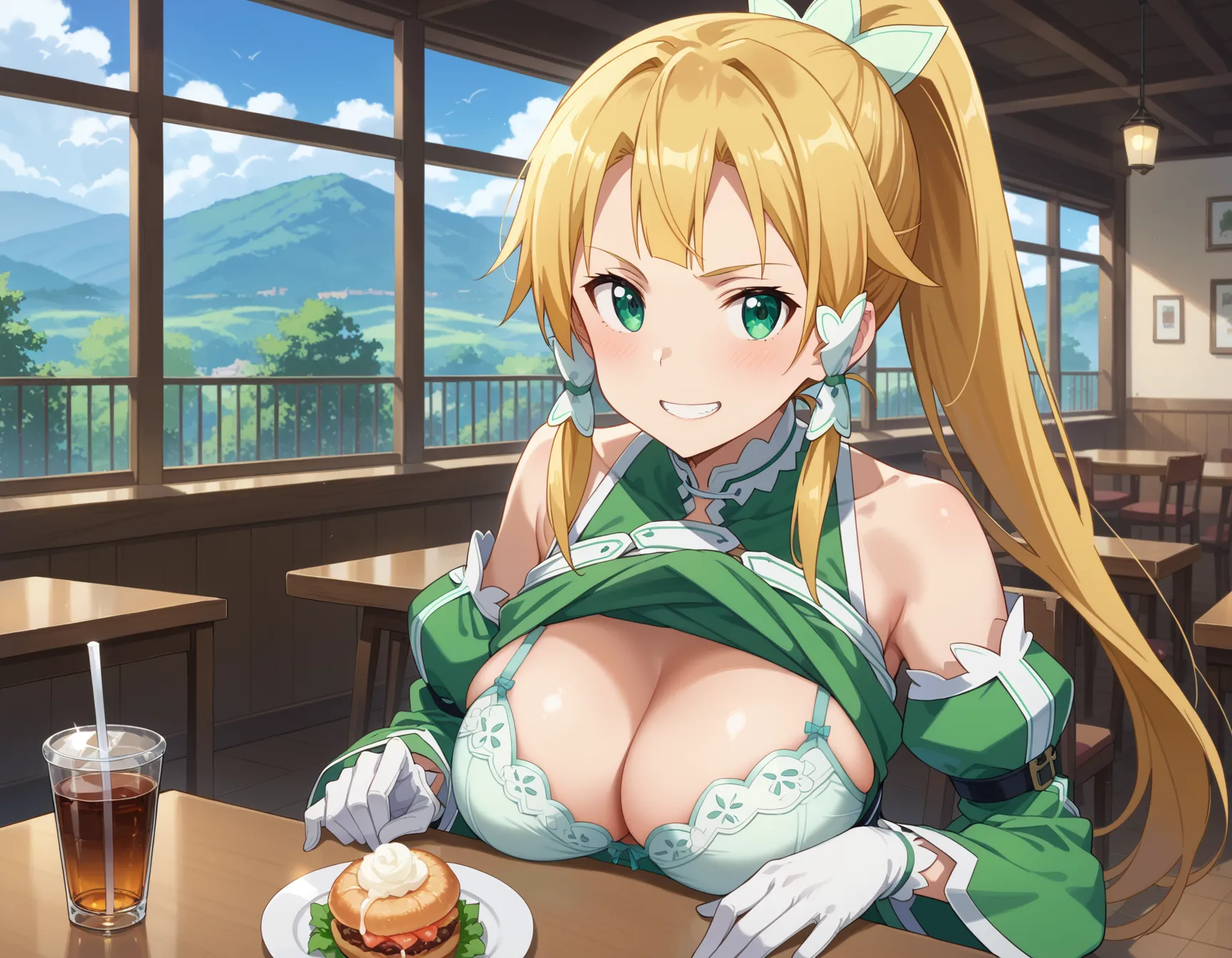 【「下着（ブラジャー・パンティ）」AIエロ画像（イラスト・アニメ・二次元風）15996枚まとめ！(38ページ目)のエロ画像11枚目