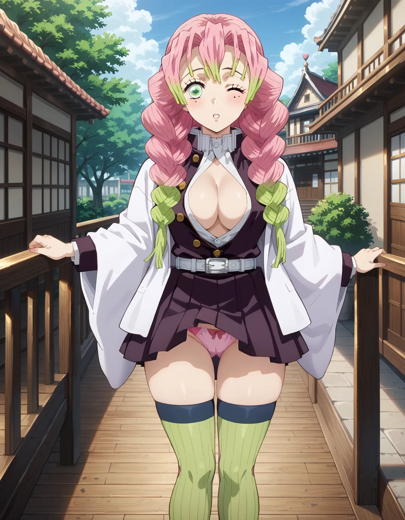 【「巨乳×下着（ブラジャー・パンティ）」AIエロ画像（イラスト・アニメ・二次元風）7426枚まとめ！(18ページ目)のエロ画像6枚目