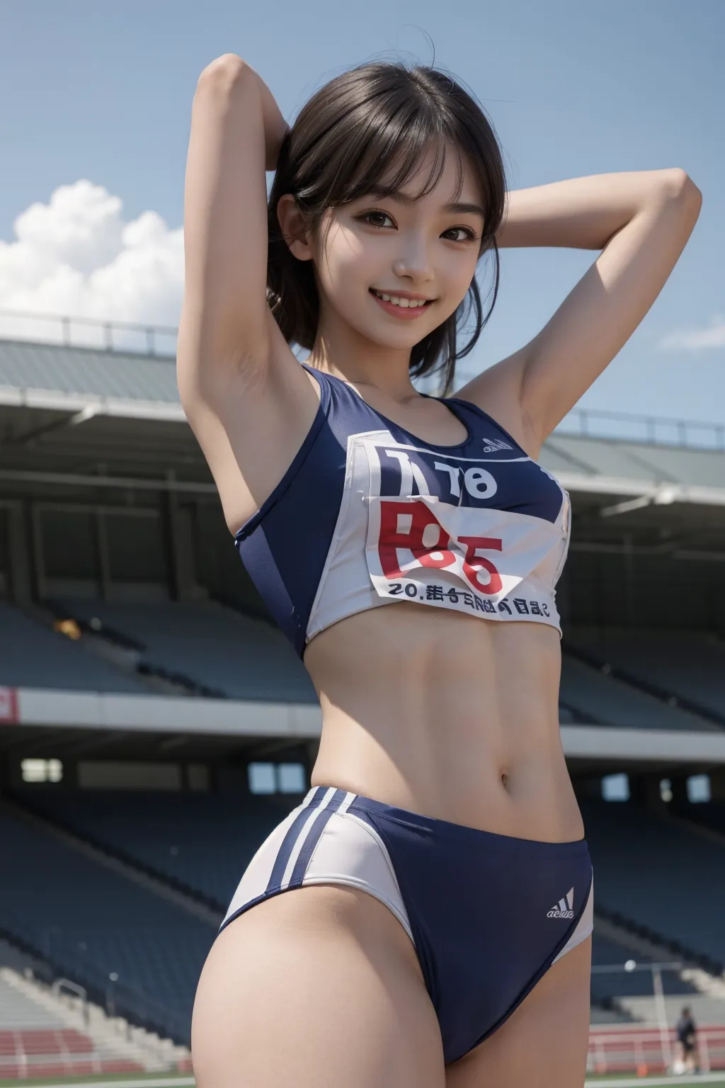 【「陸上」AIエロ画像（リアル・実写・フォト風）1156枚まとめ！(3ページ目)のエロ画像23枚目