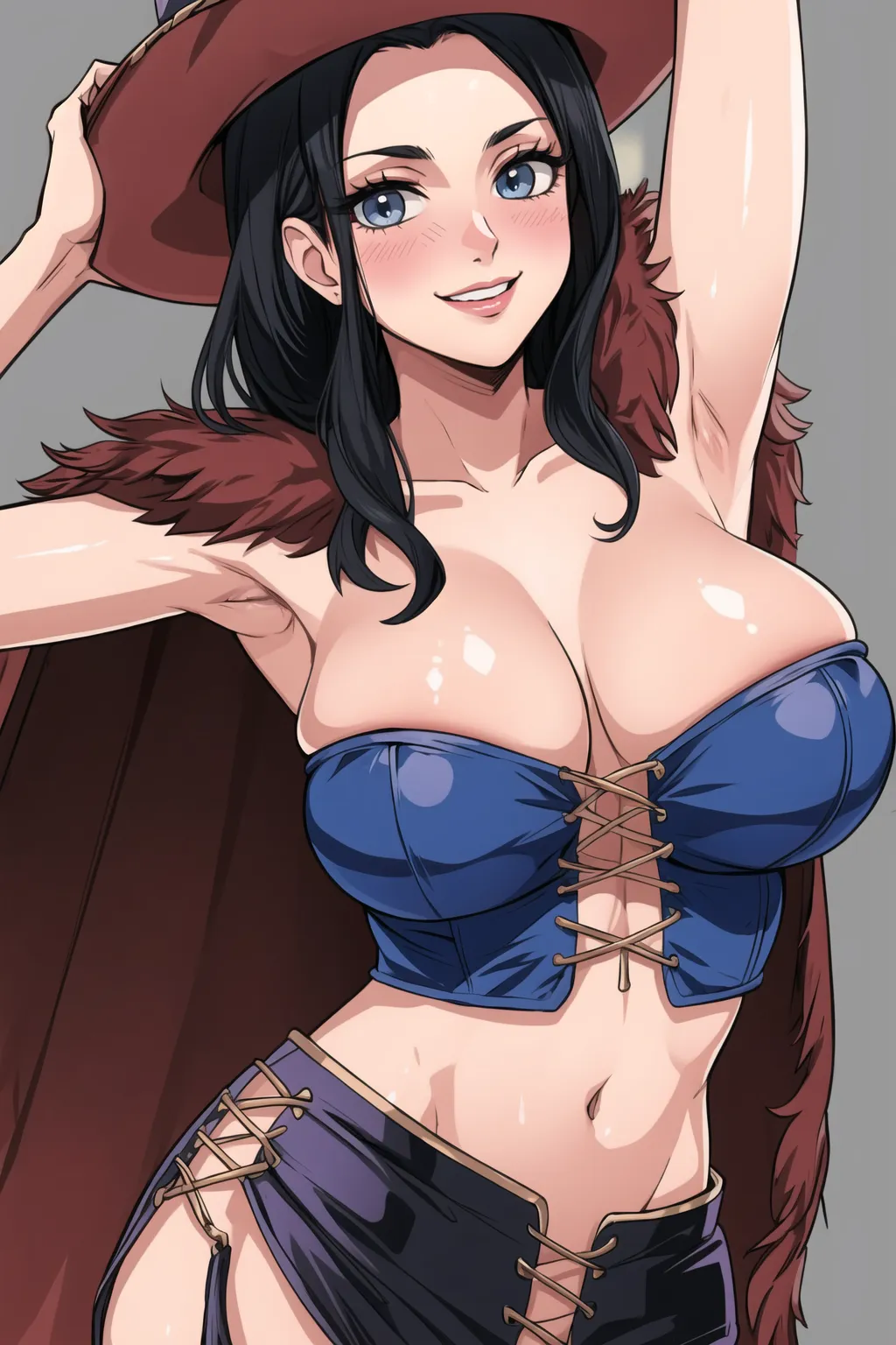 【「爆乳・超乳」AIエロ画像（イラスト・アニメ・二次元風）5621枚まとめ！(13ページ目)のエロ画像14枚目