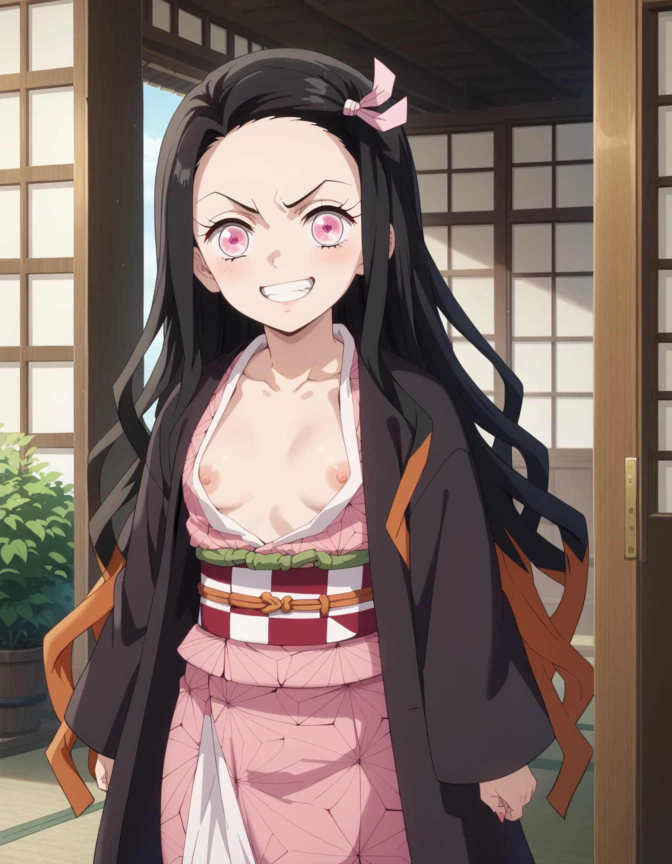 【「着物」AIエロ画像（イラスト・アニメ・二次元風）1472枚まとめ！(3ページ目)のエロ画像23枚目