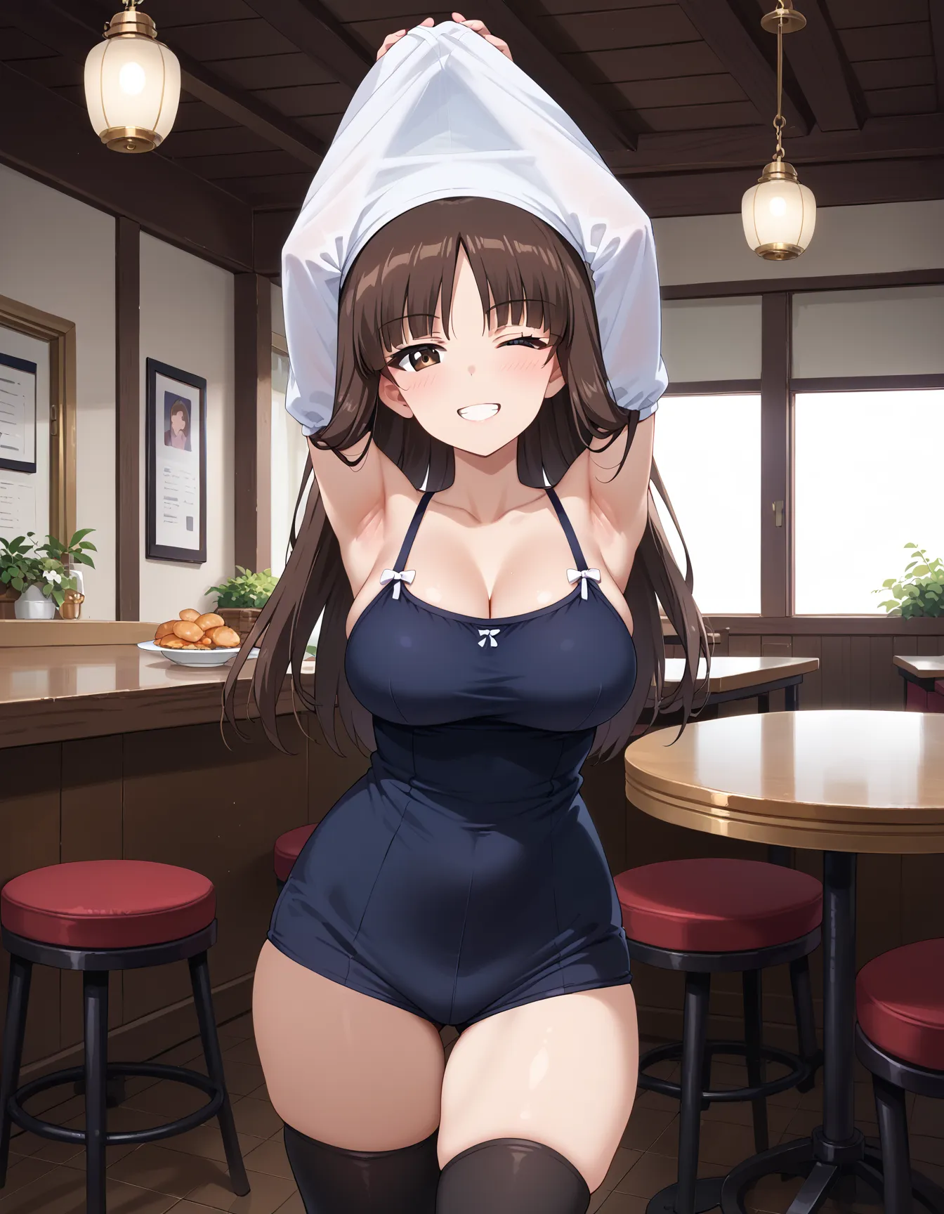 【「巨乳」AIエロ画像（イラスト・アニメ・二次元風）26161枚まとめ！(58ページ目)のエロ画像2枚目