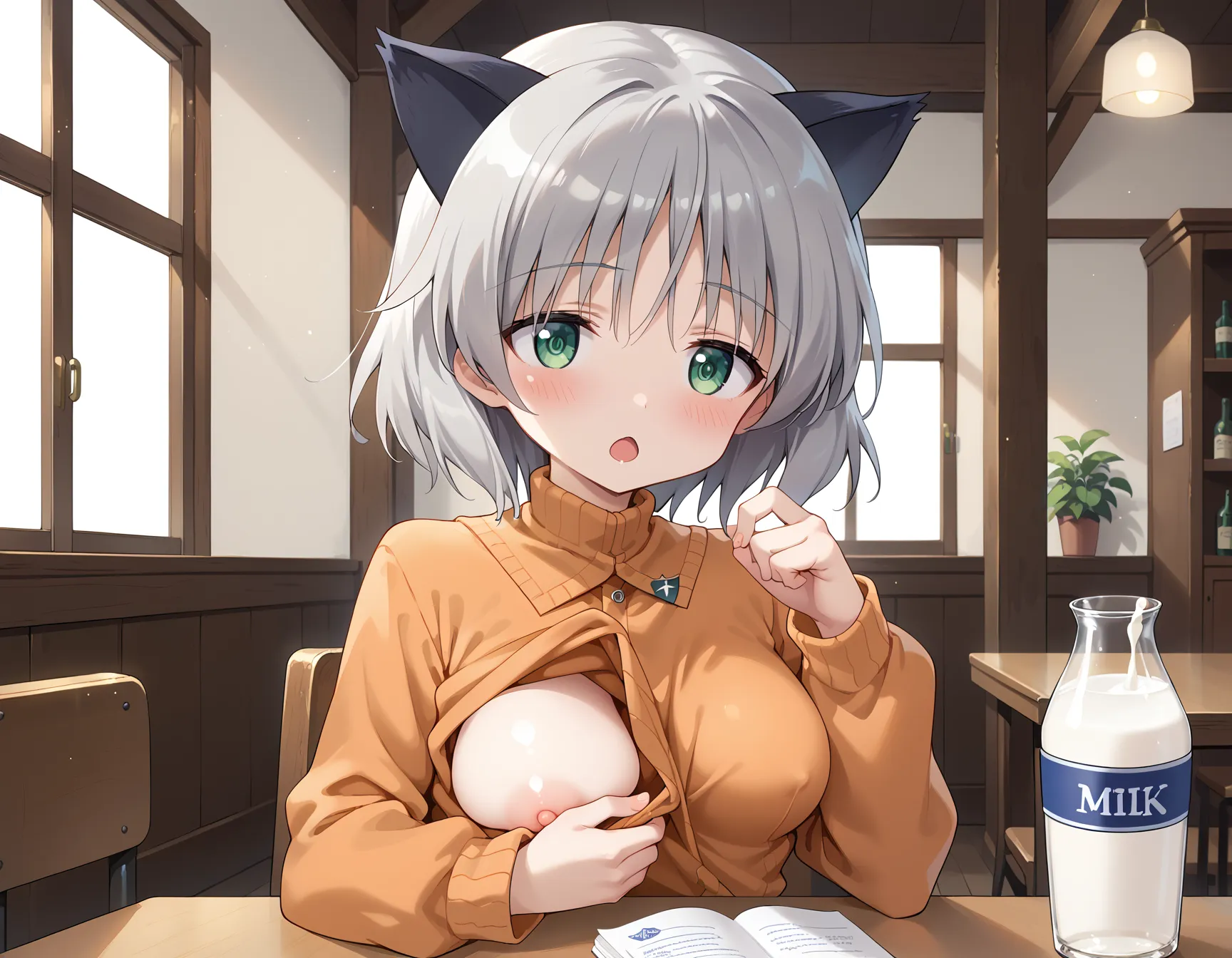 【「下着（ブラジャー・パンティ）」AIエロ画像（イラスト・アニメ・二次元風）15996枚まとめ！(34ページ目)のエロ画像8枚目