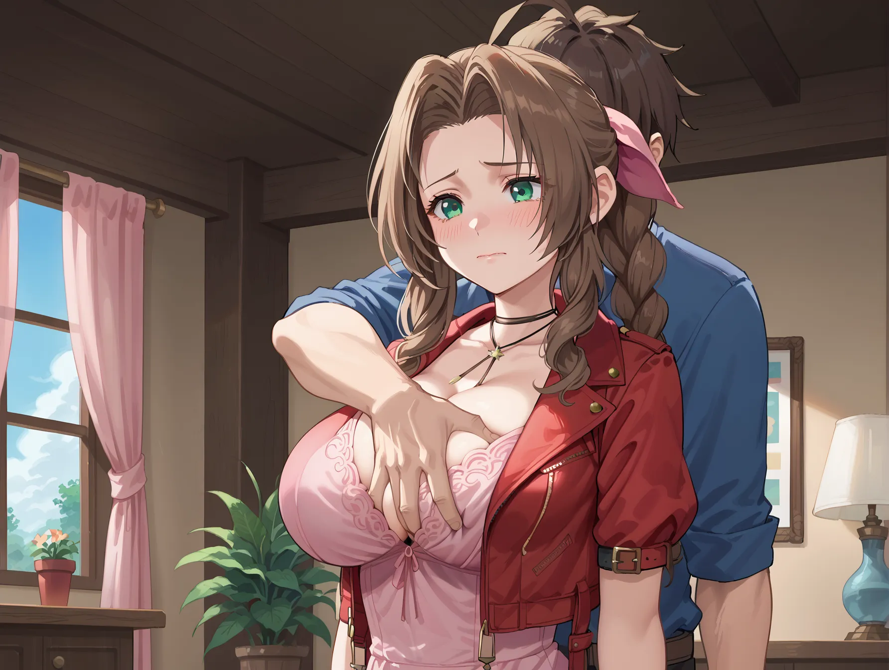 【「下着（ブラジャー・パンティ）」AIエロ画像（イラスト・アニメ・二次元風）15996枚まとめ！(33ページ目)のエロ画像18枚目