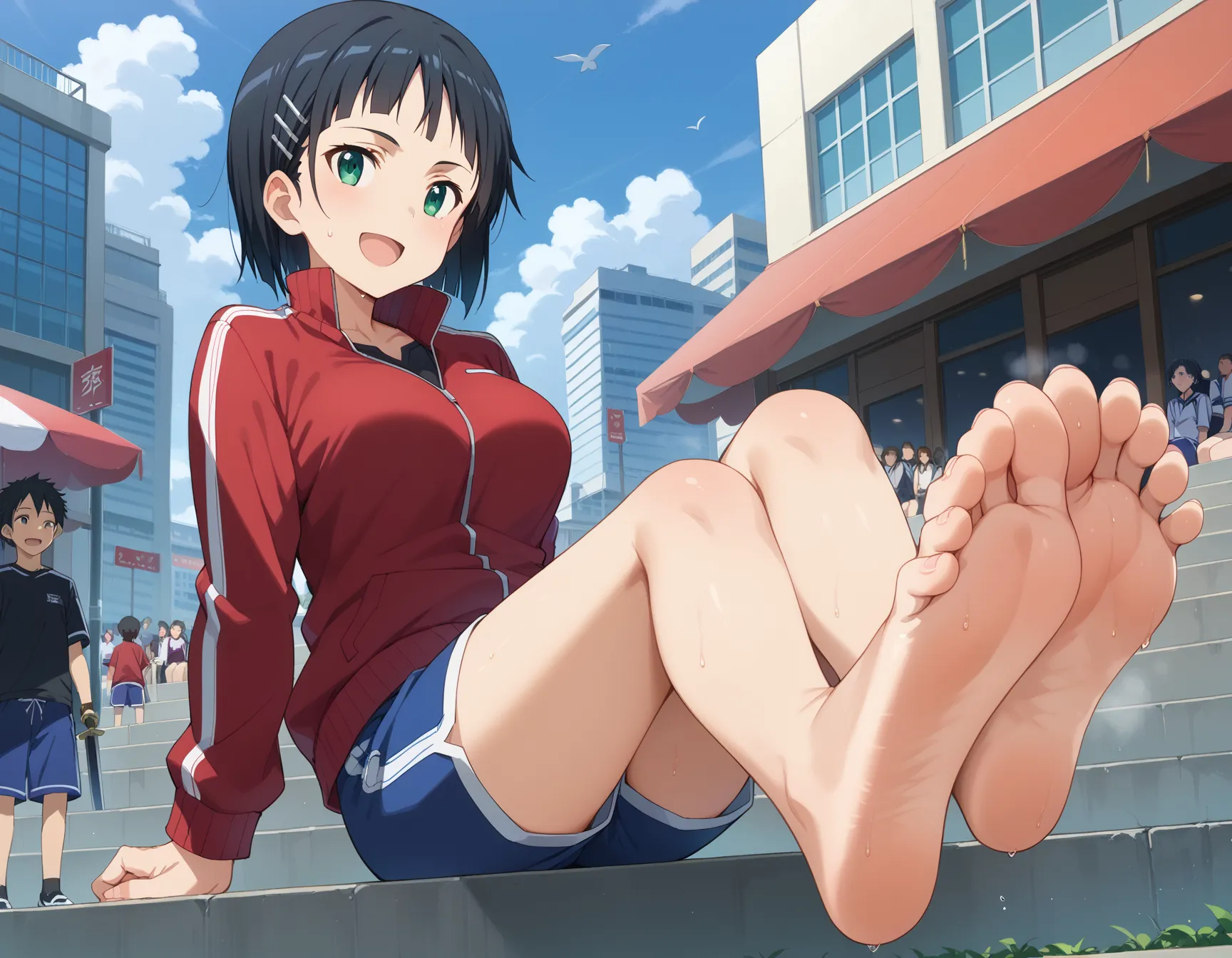 【「巨乳」AIエロ画像（イラスト・アニメ・二次元風）26161枚まとめ！(55ページ目)のエロ画像27枚目