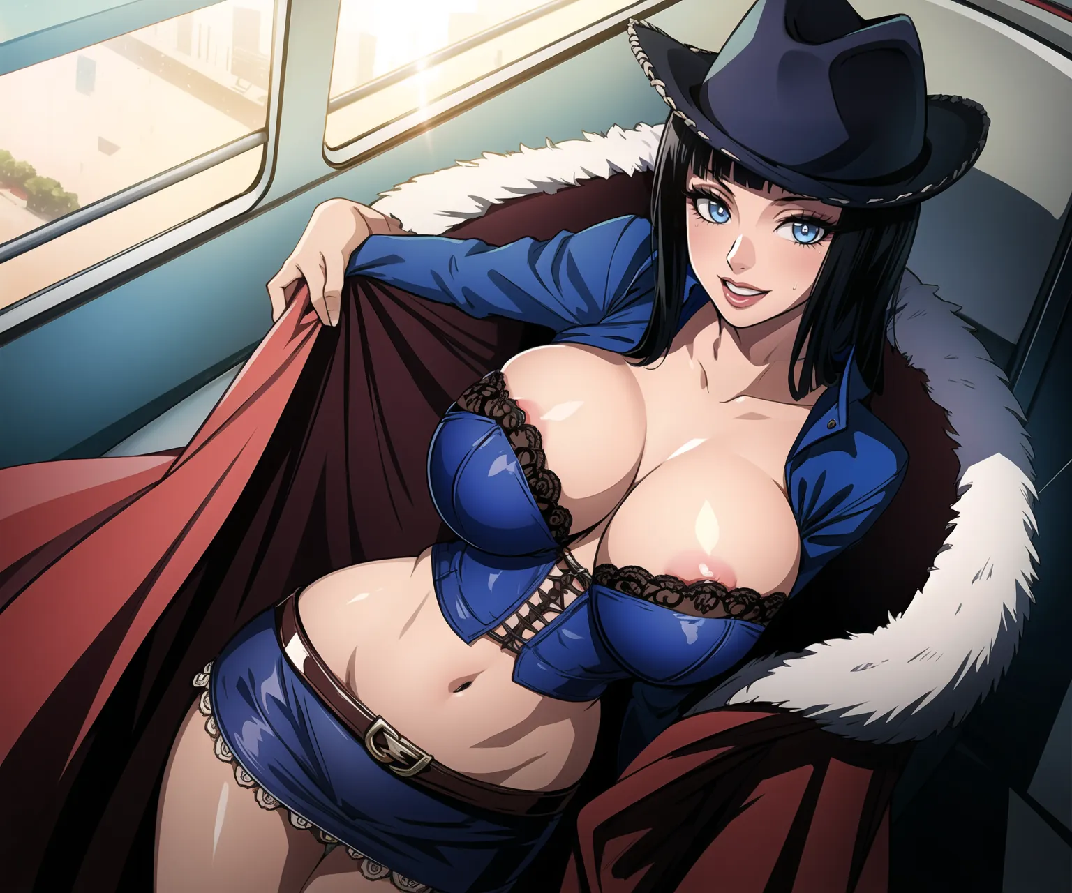 【「爆乳・超乳」AIエロ画像（イラスト・アニメ・二次元風）5621枚まとめ！(12ページ目)のエロ画像6枚目